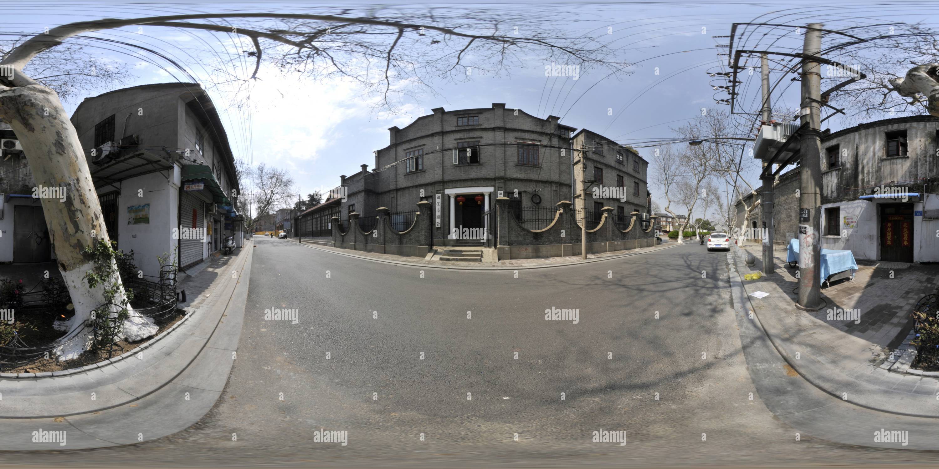 360 Grad Panorama Ansicht von Handelskammer Zhenjiang (462) 镇江市商会