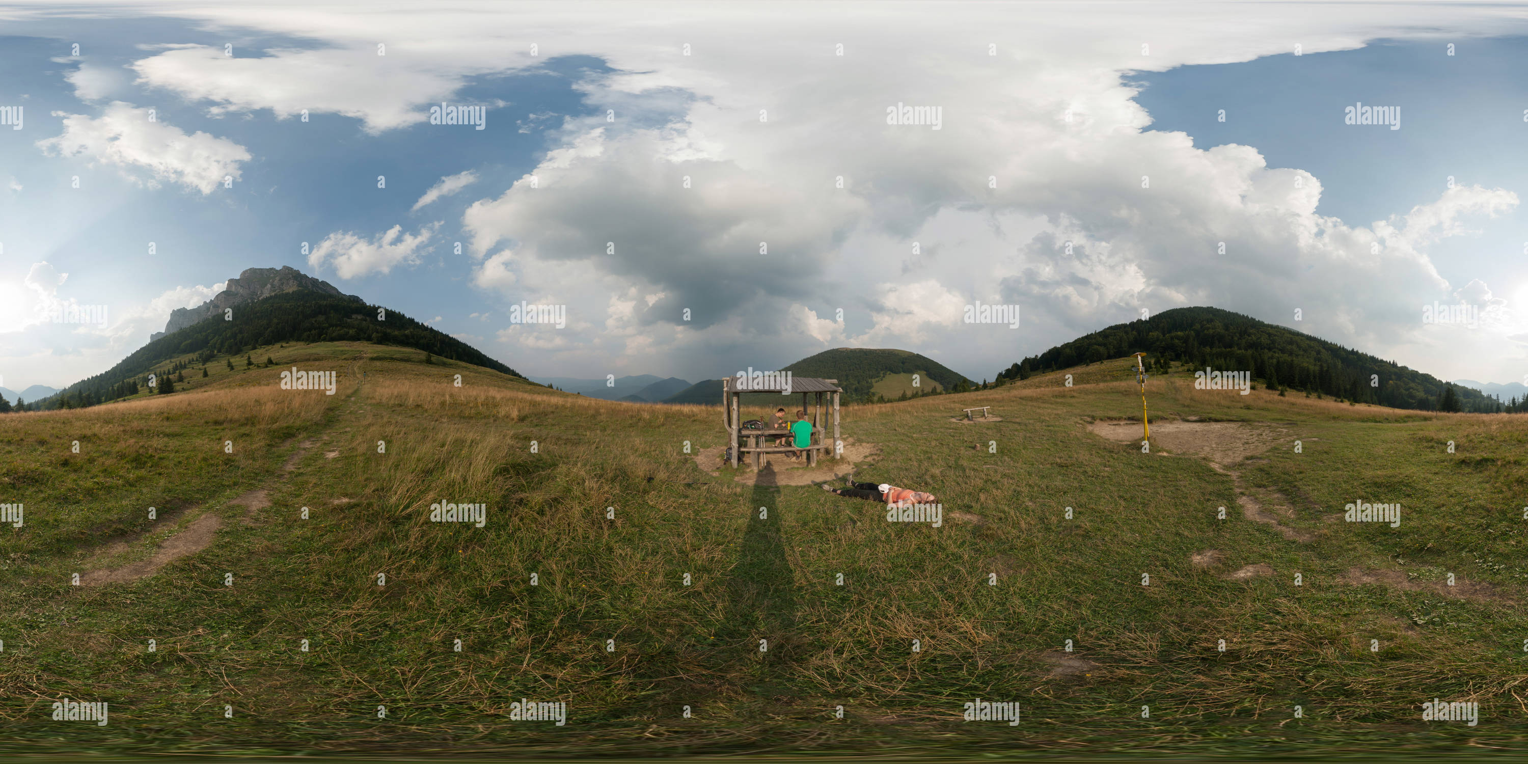 360 Grad Panorama Ansicht von Medziholie