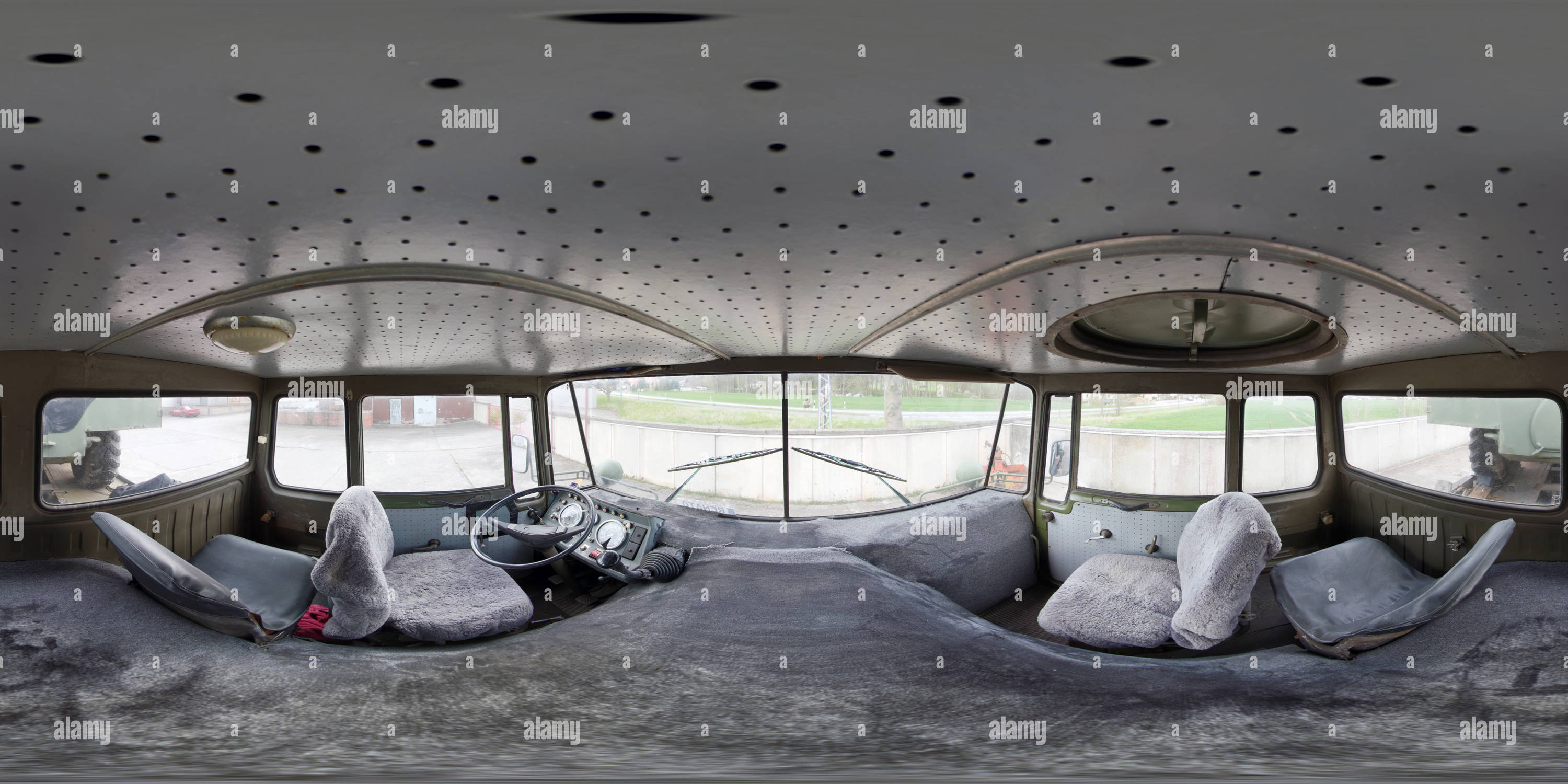 360 Grad Panorama Ansicht von Leinefelde - Worbis | Eichsfeld - LKW Tatra T-813