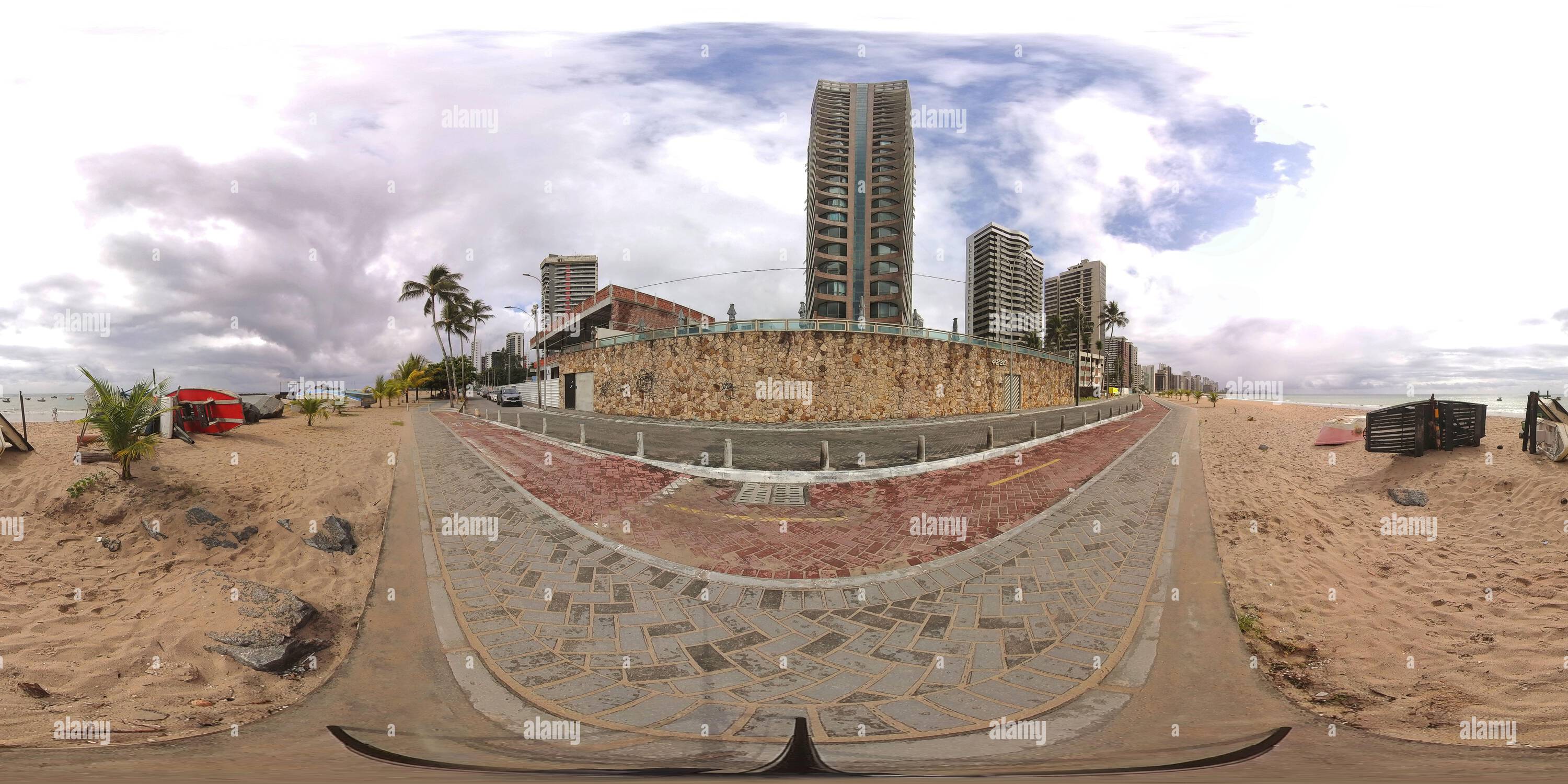 360 Grad Panorama Ansicht von PRAIA DE PIEDADE