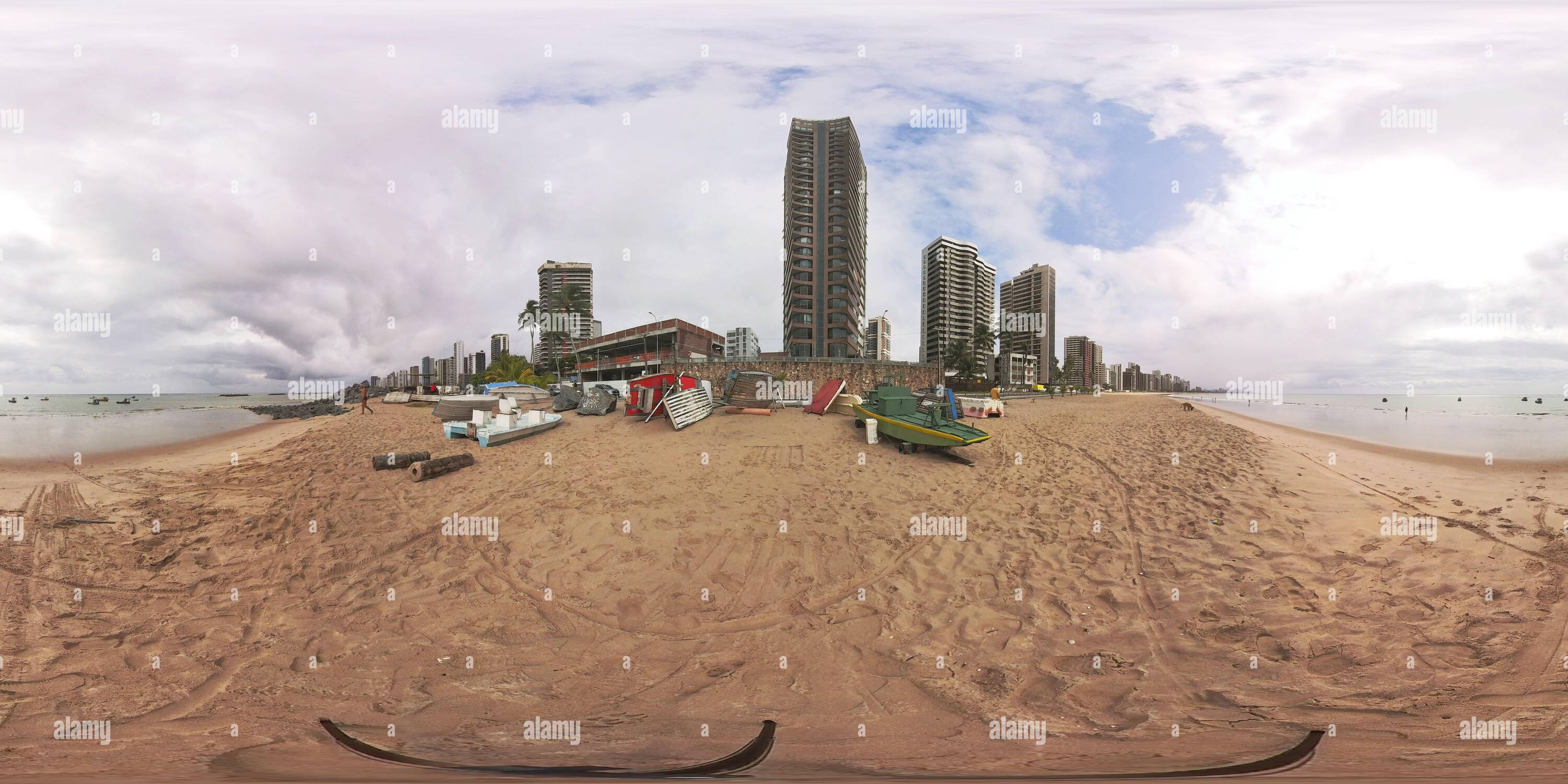 360 Grad Panorama Ansicht von PRAIA DE PIEDADE