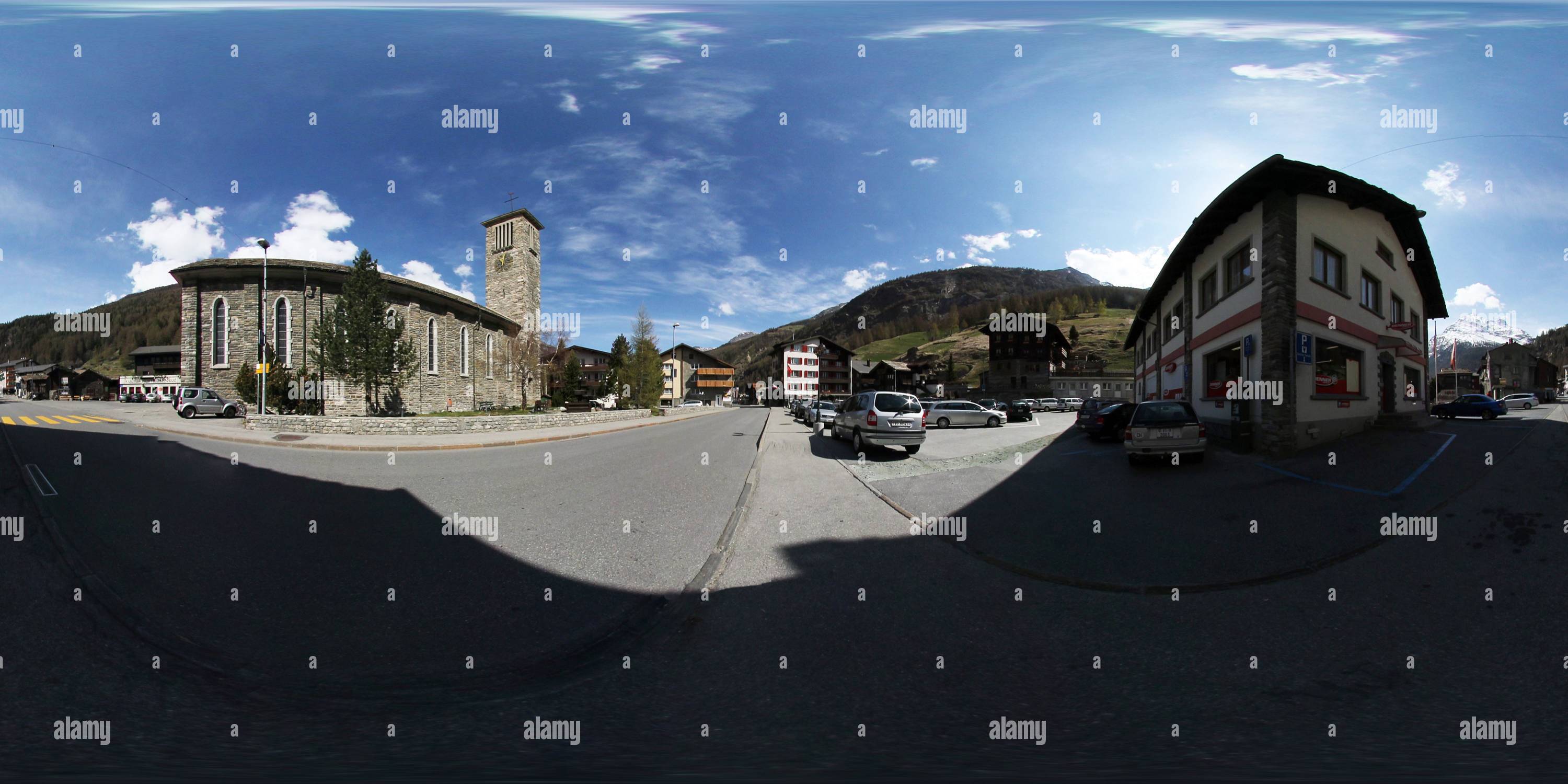 360 Grad Panorama Ansicht von Kirche St. Bartholomäus 1