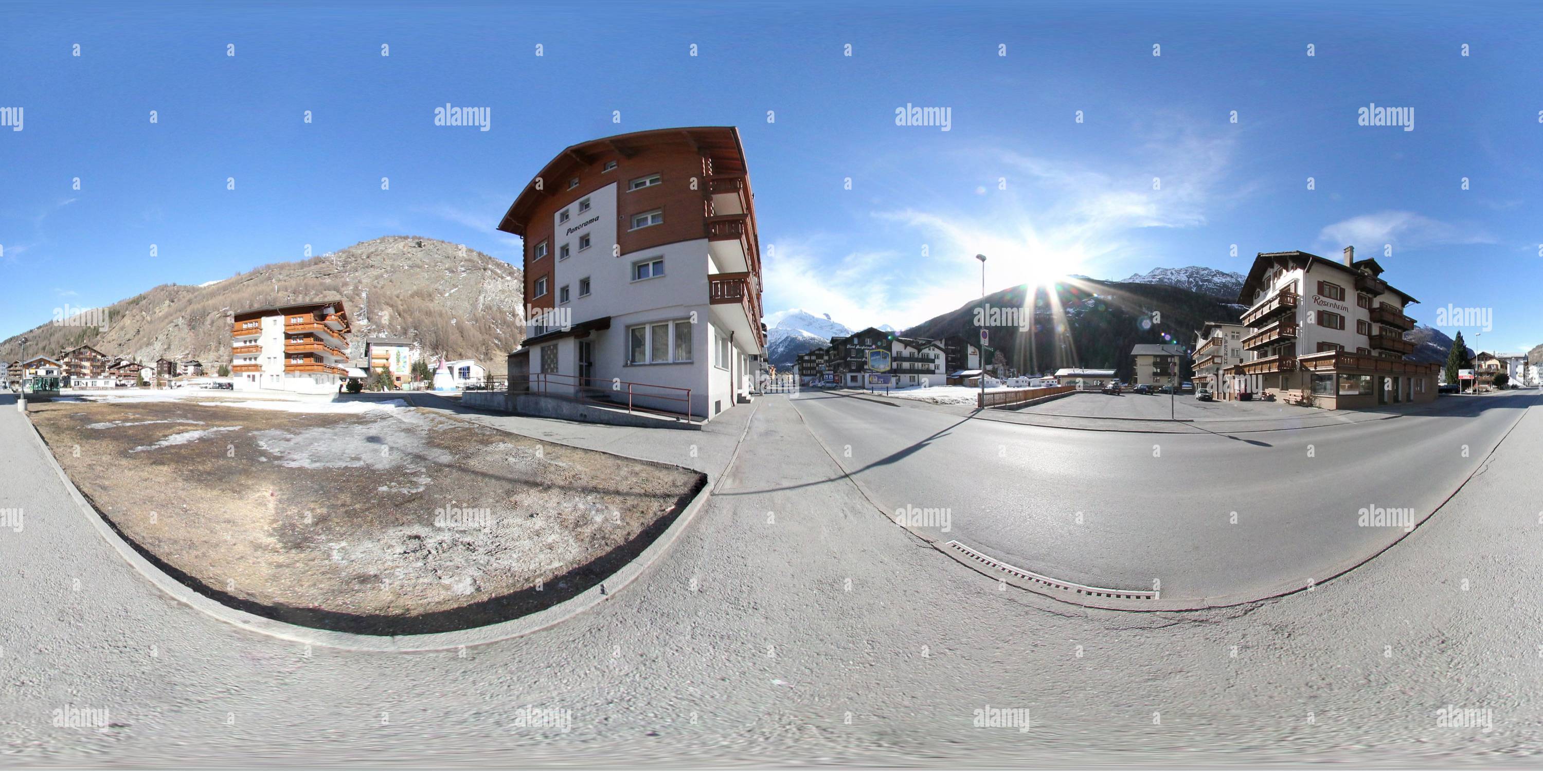 360 Grad Panorama Ansicht von Saas-Grund - Hohsaas 2