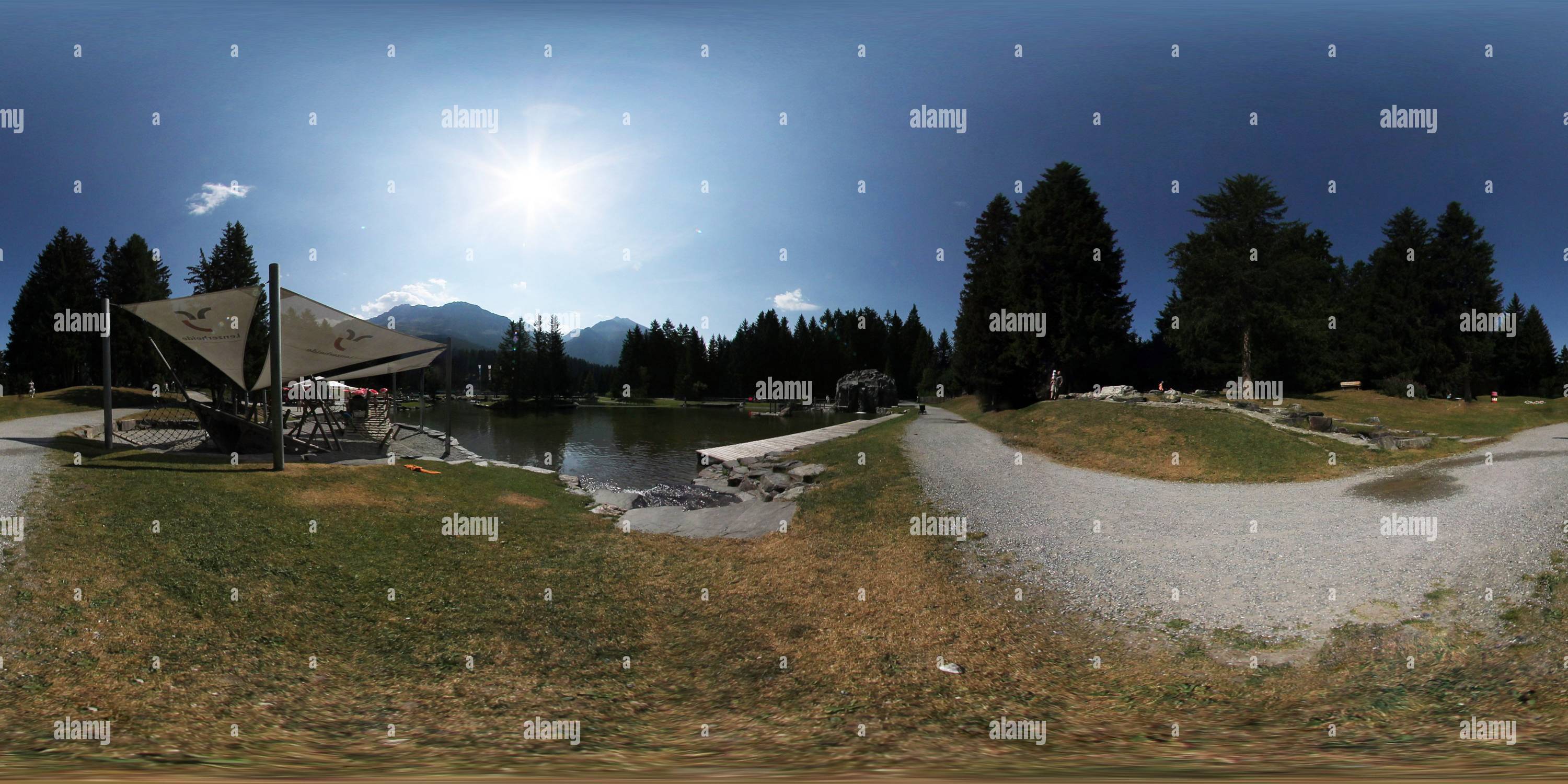 360 Grad Panorama Ansicht von Heidsee 3