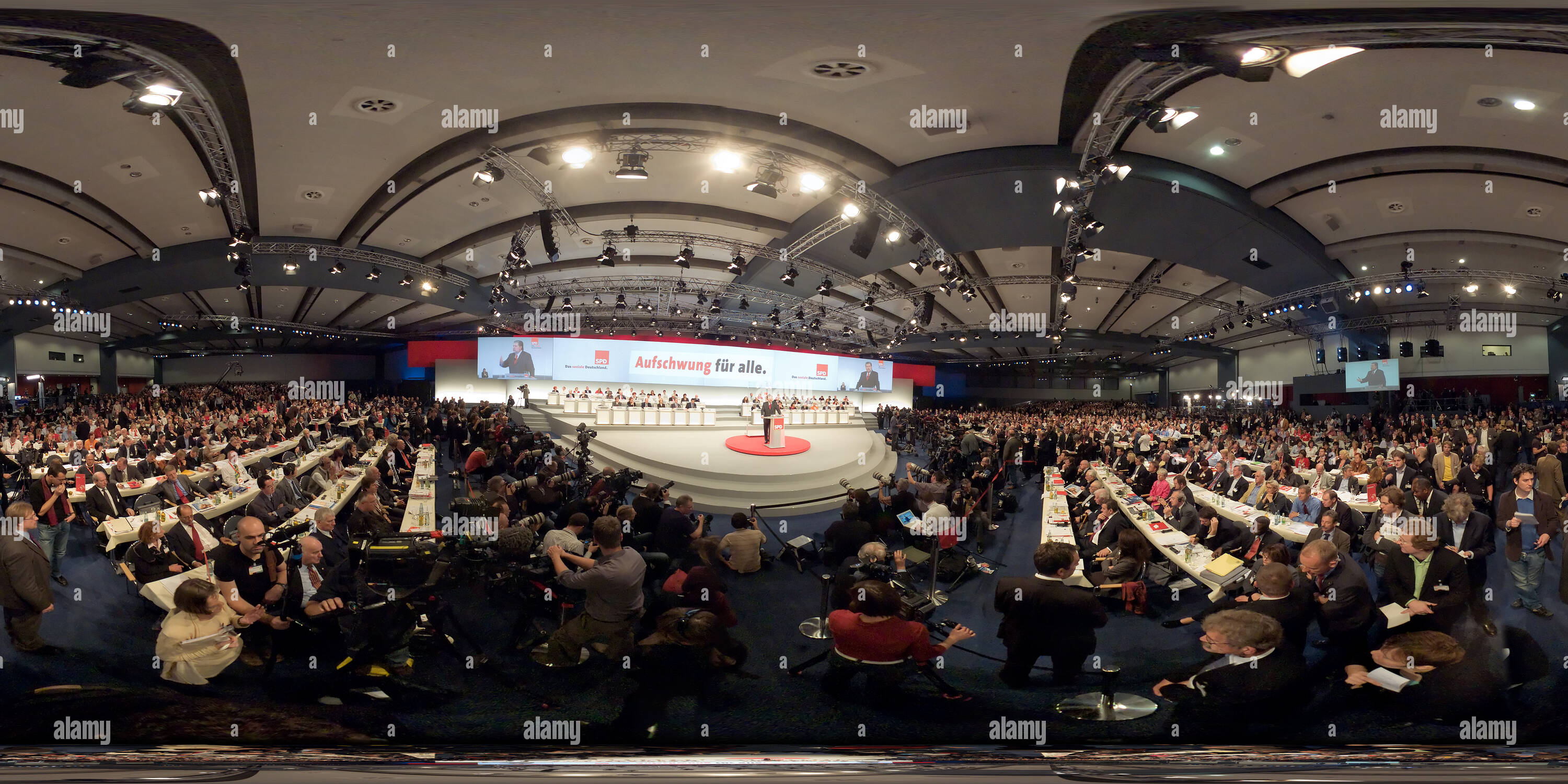 360 Grad Panorama Ansicht von CCH Congress Center Hamburg