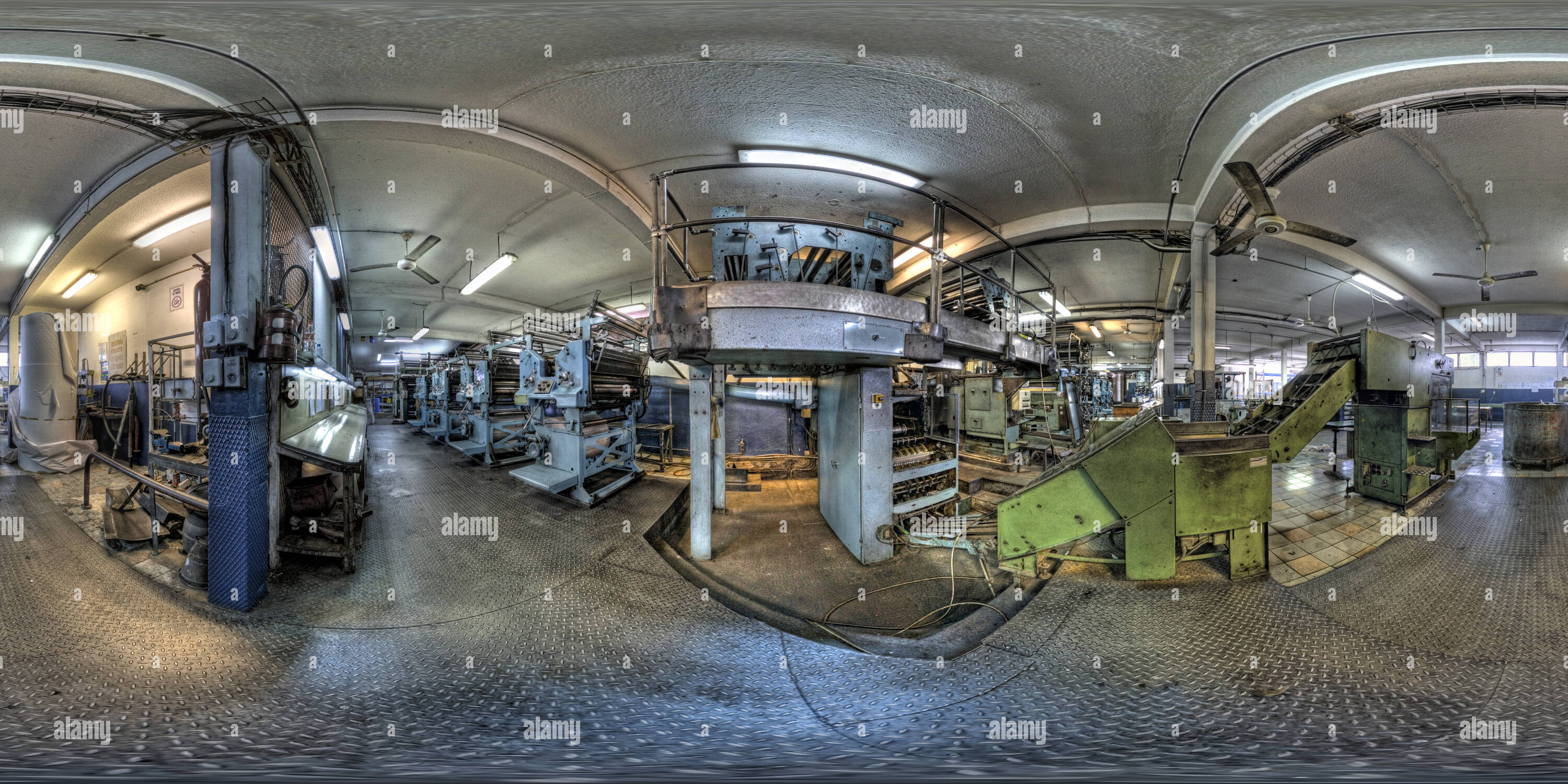 360 Grad Panorama Ansicht von La Depeche de Tahiti - Print Factory