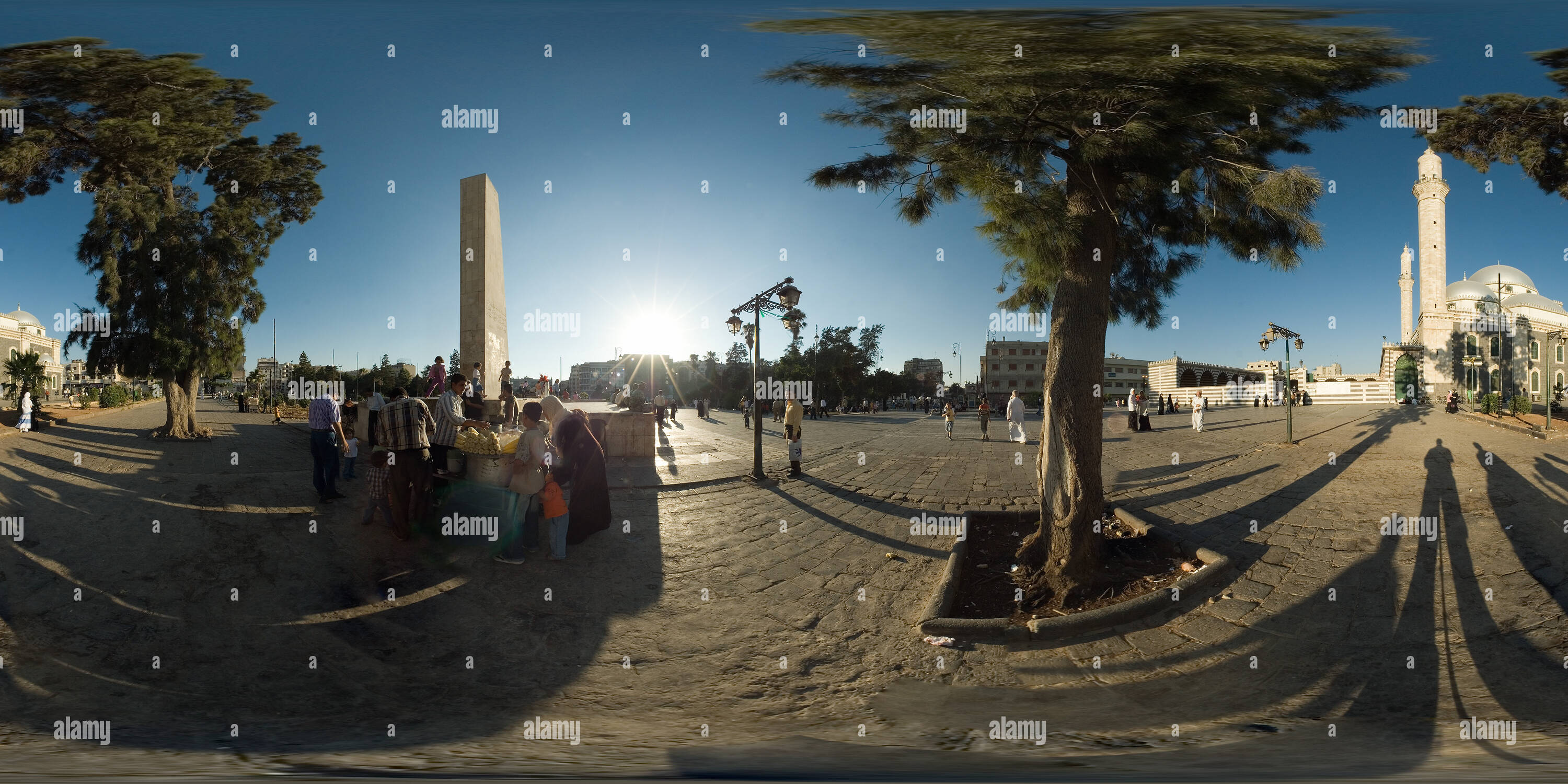 360 Grad Panorama Ansicht von Homs Moschee