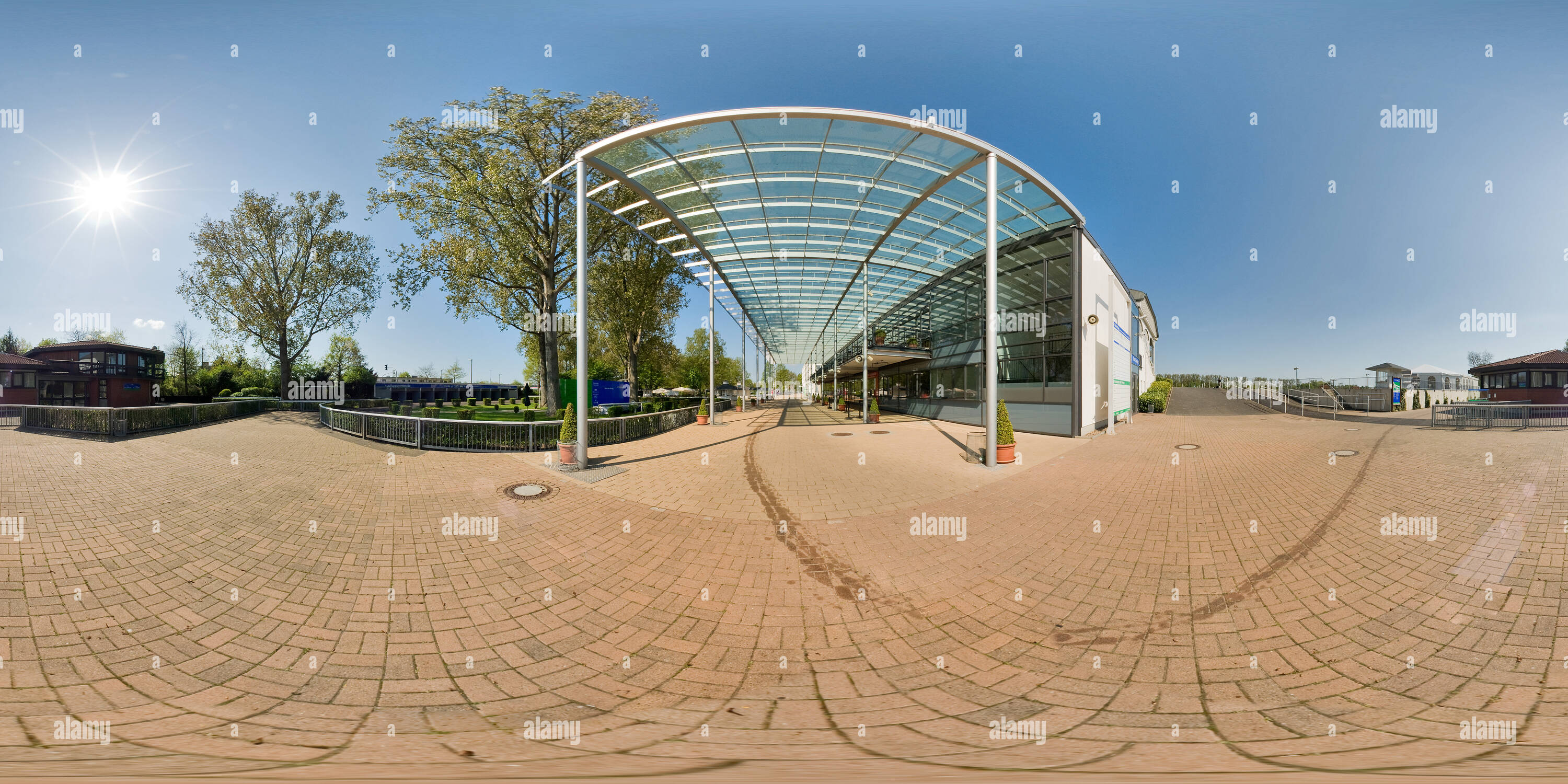 360 Grad Panorama Ansicht von Horse Race Track Vahr