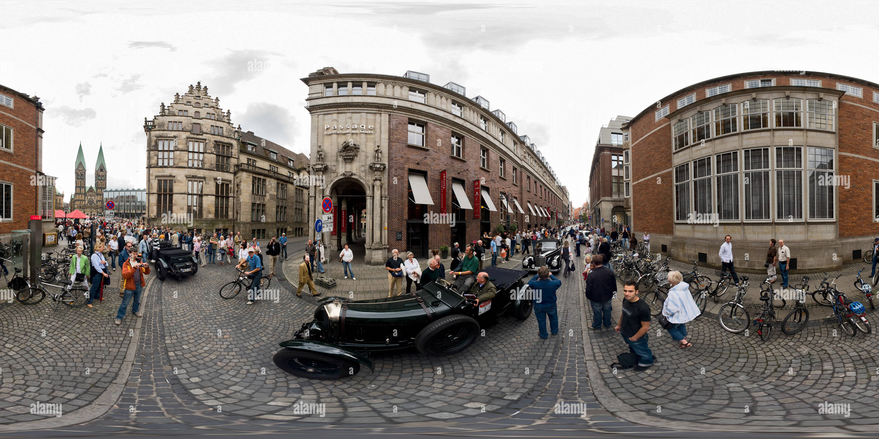 360 Grad Panorama Ansicht von Langenstrasse