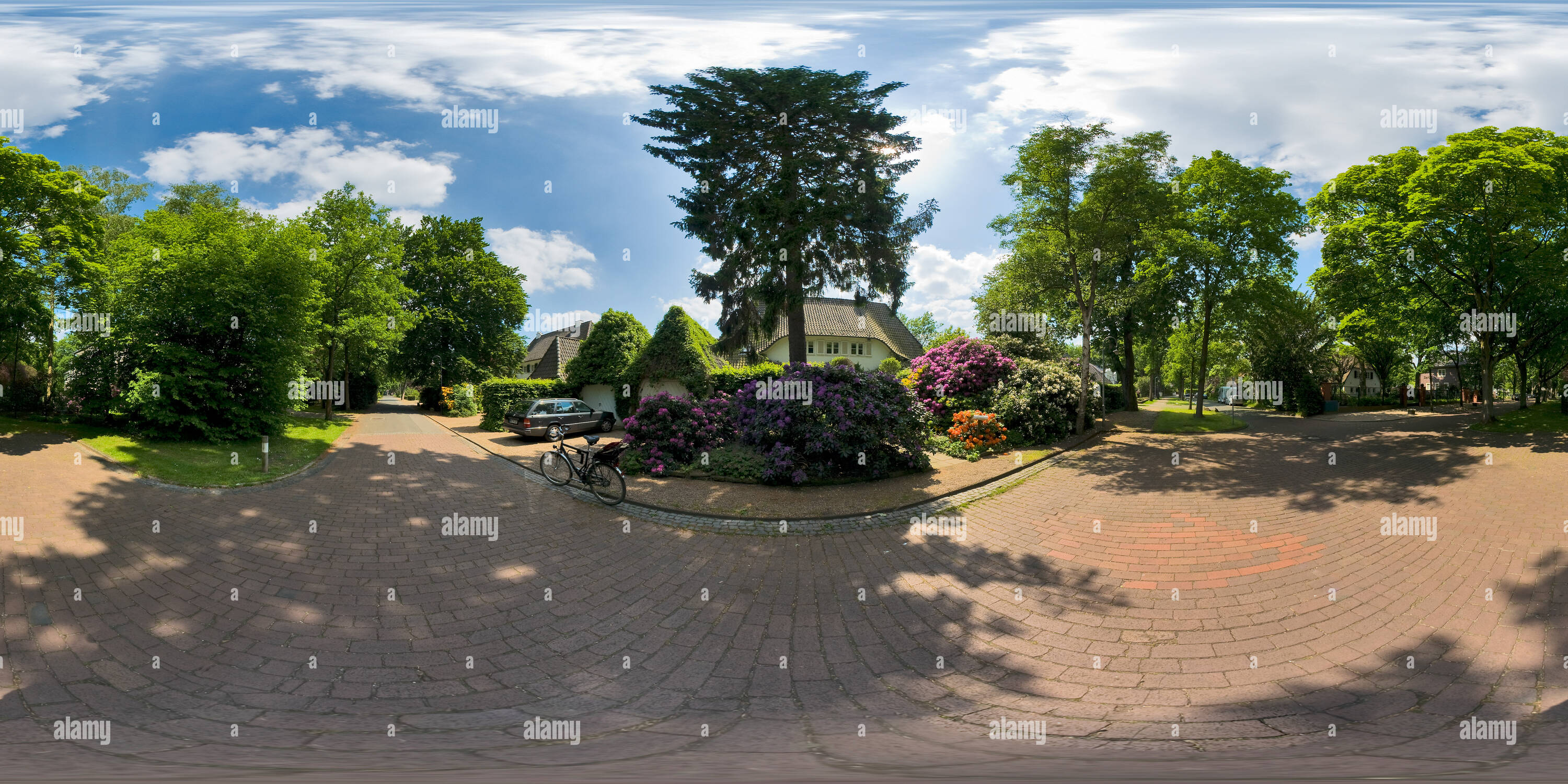 360 Grad Panorama Ansicht von Wohngebiete