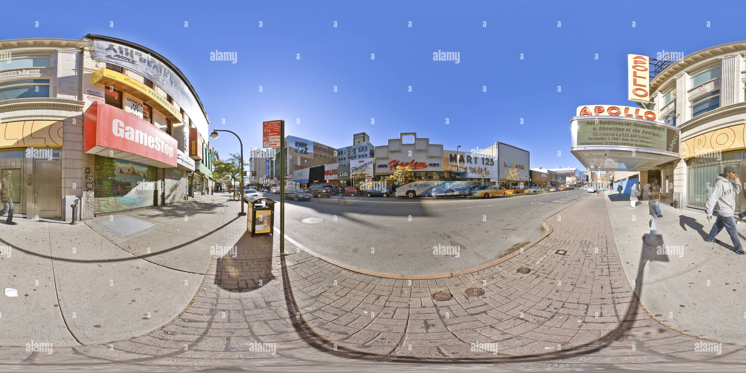 360 Grad Panorama Ansicht von Das Apollo Theater