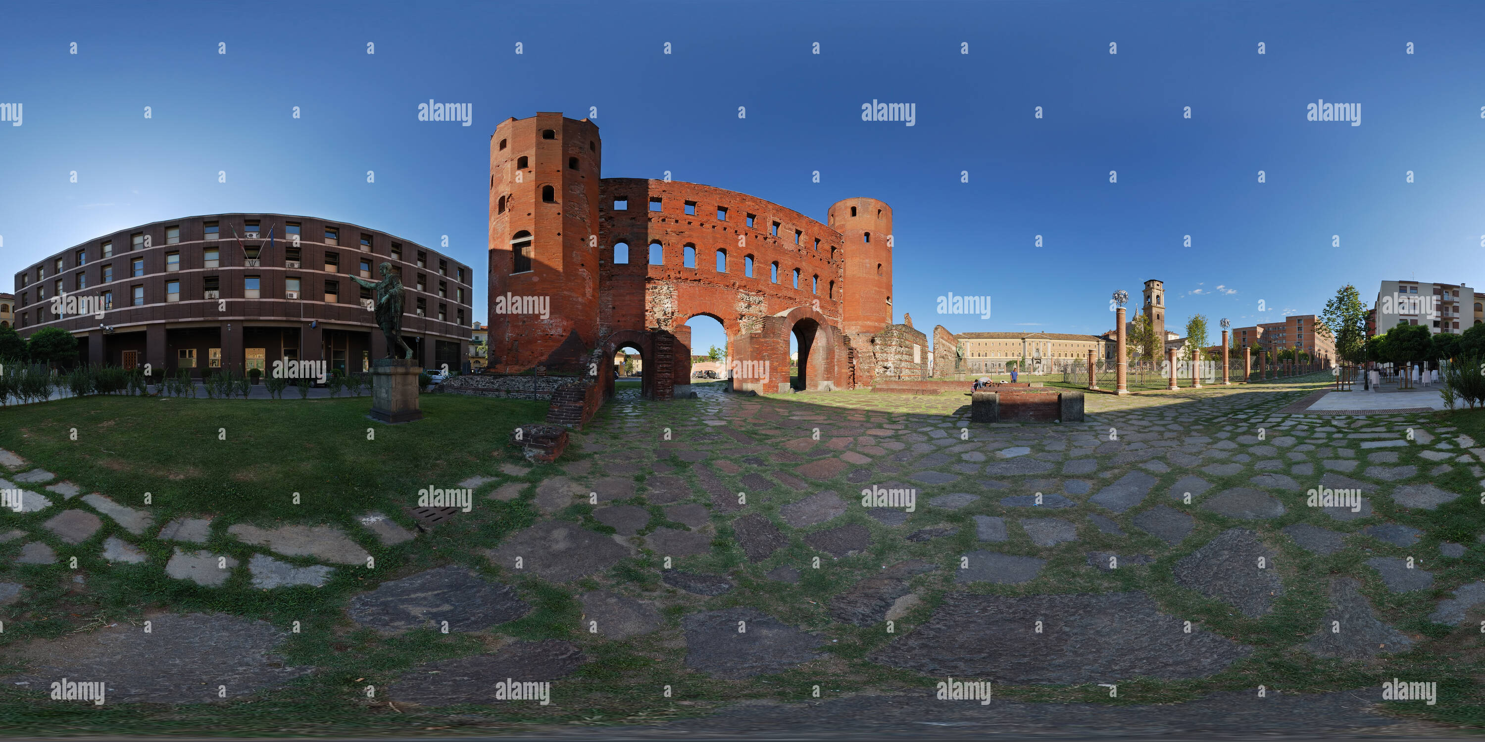 360 Grad Panorama Ansicht von Porte Palatine