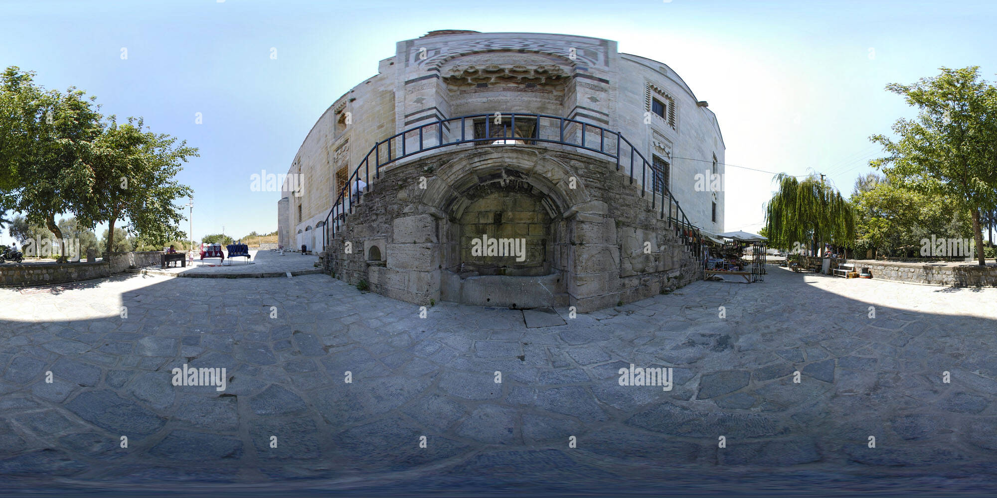 360 Grad Panorama Ansicht von Isa Bey Moschee
