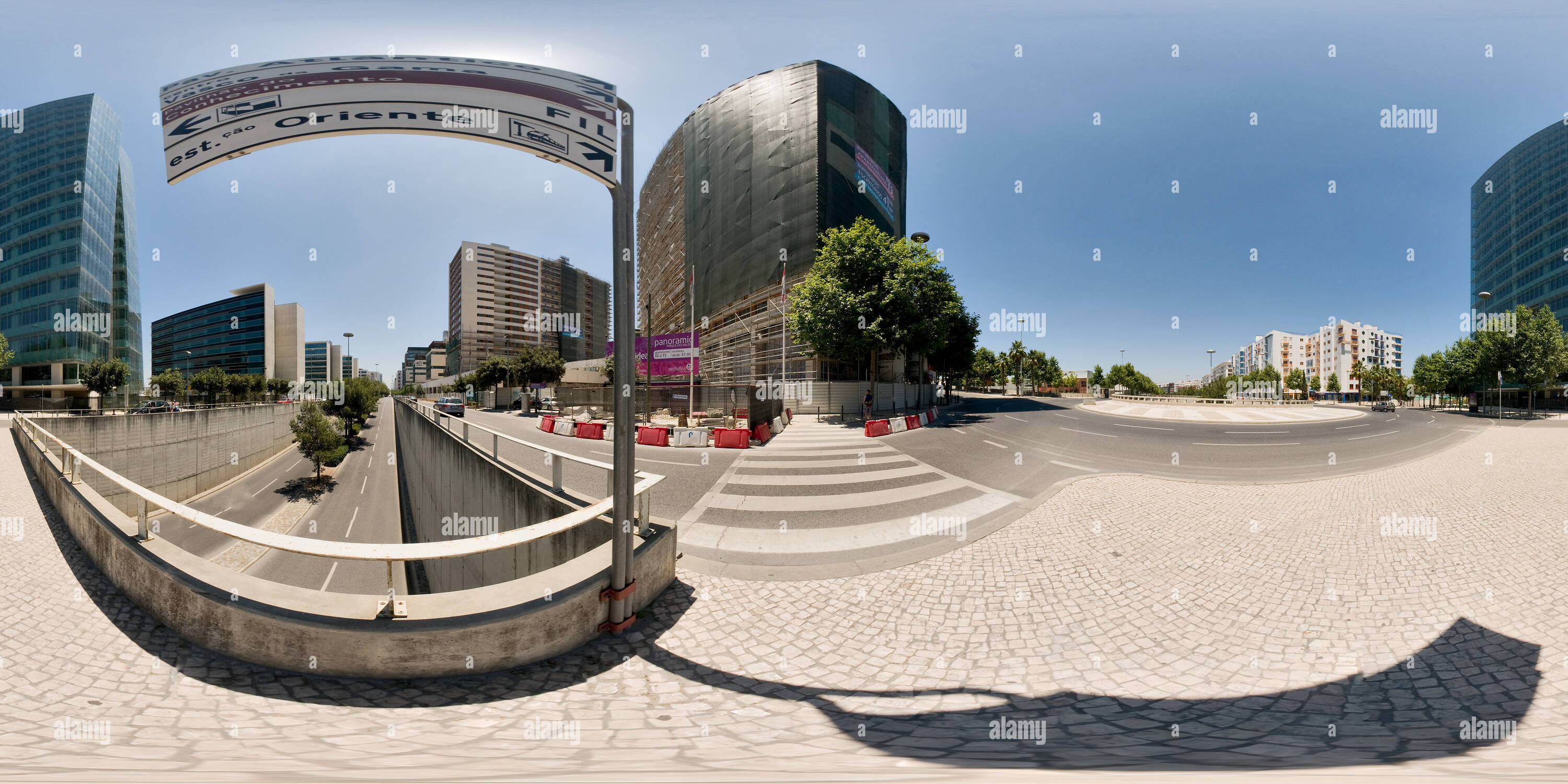 360 Grad Panorama Ansicht von Parque das Nações