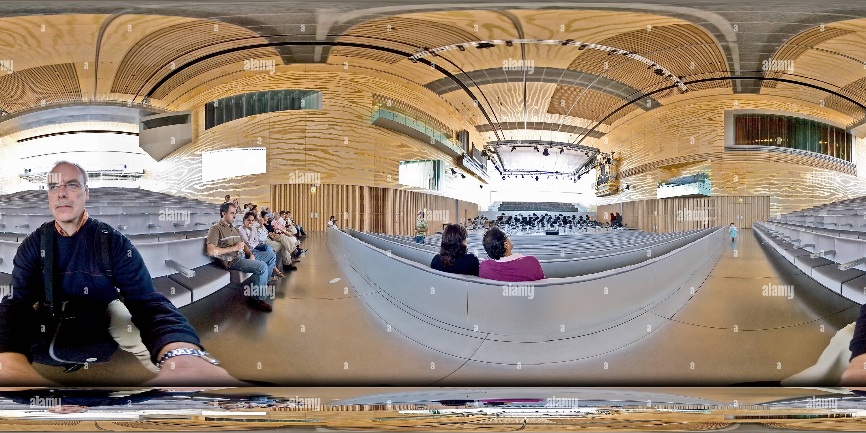360 Grad Panorama Ansicht von Casa da Musica