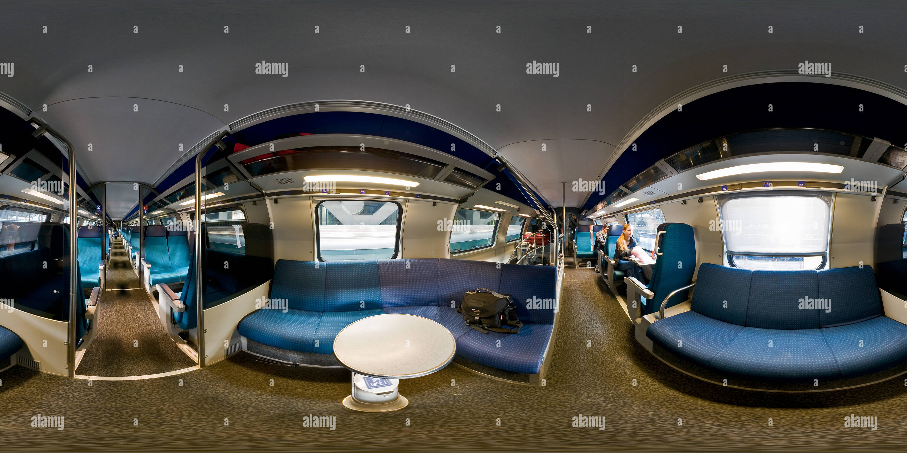 360 Grad Panorama Ansicht von SBB Intercity