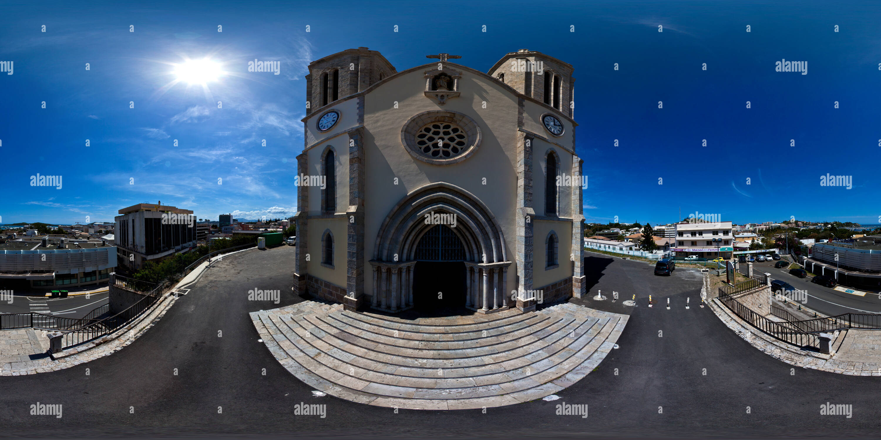 360 Grad Panorama Ansicht von Saint-Joseph's Cathedrale