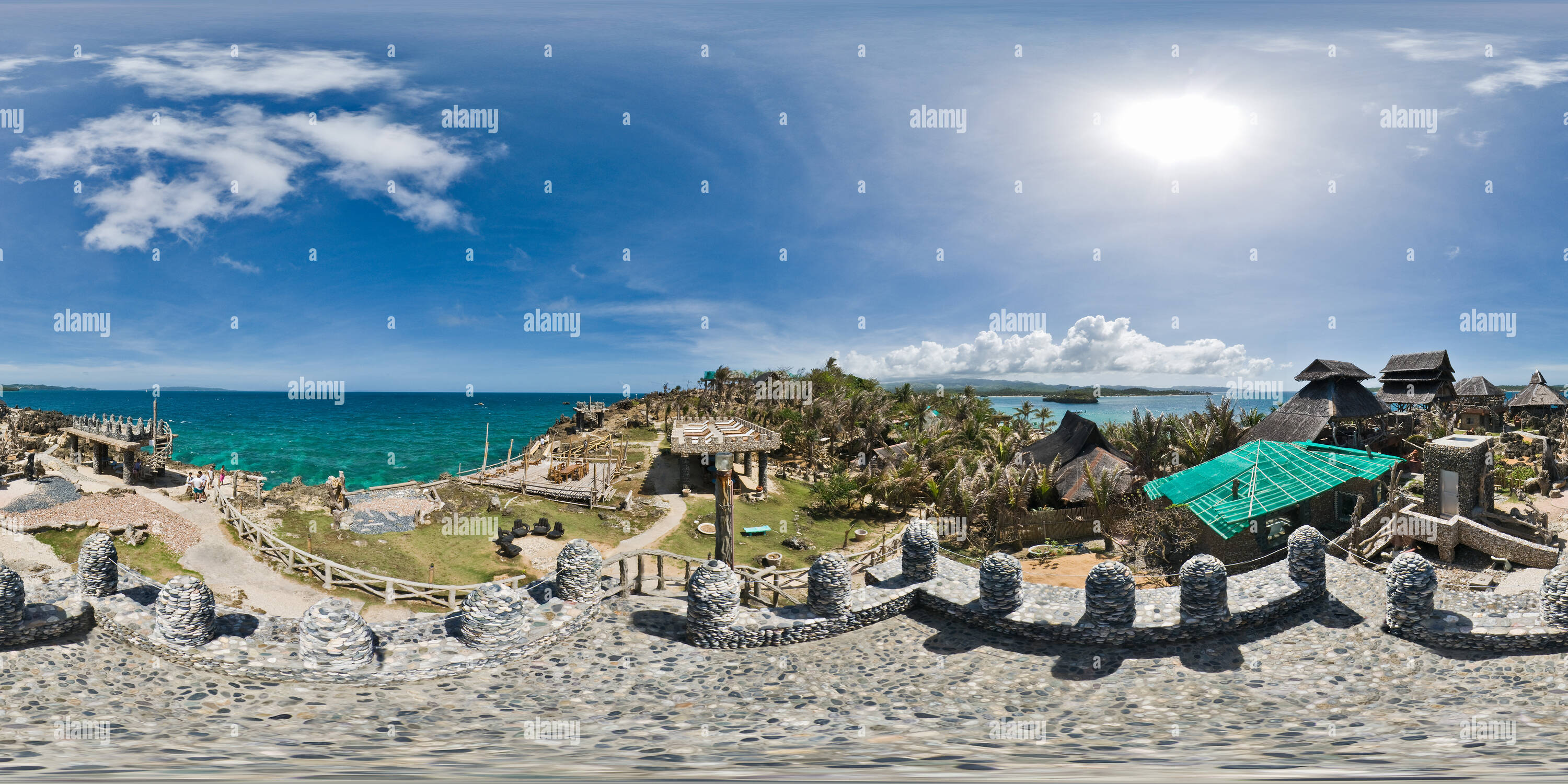 360 Grad Panorama Ansicht von Laurel Island