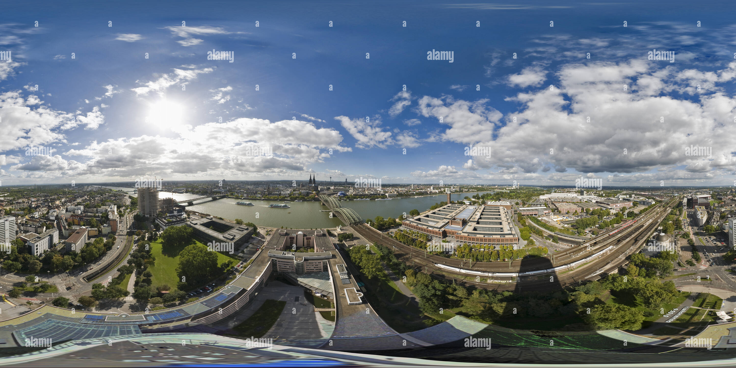 360 Grad Panorama Ansicht von Köln (Köln) 360º