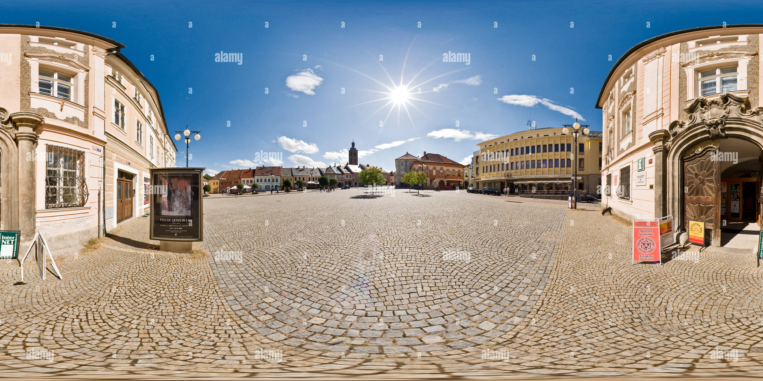 360 Grad Panorama Ansicht von Kutna Hora