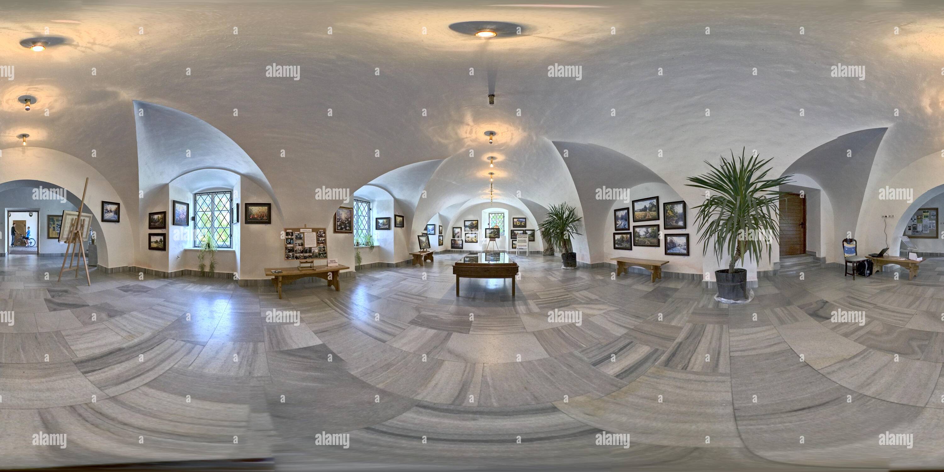 360 Grad Panorama Ansicht von Zamek Velke Losiny F