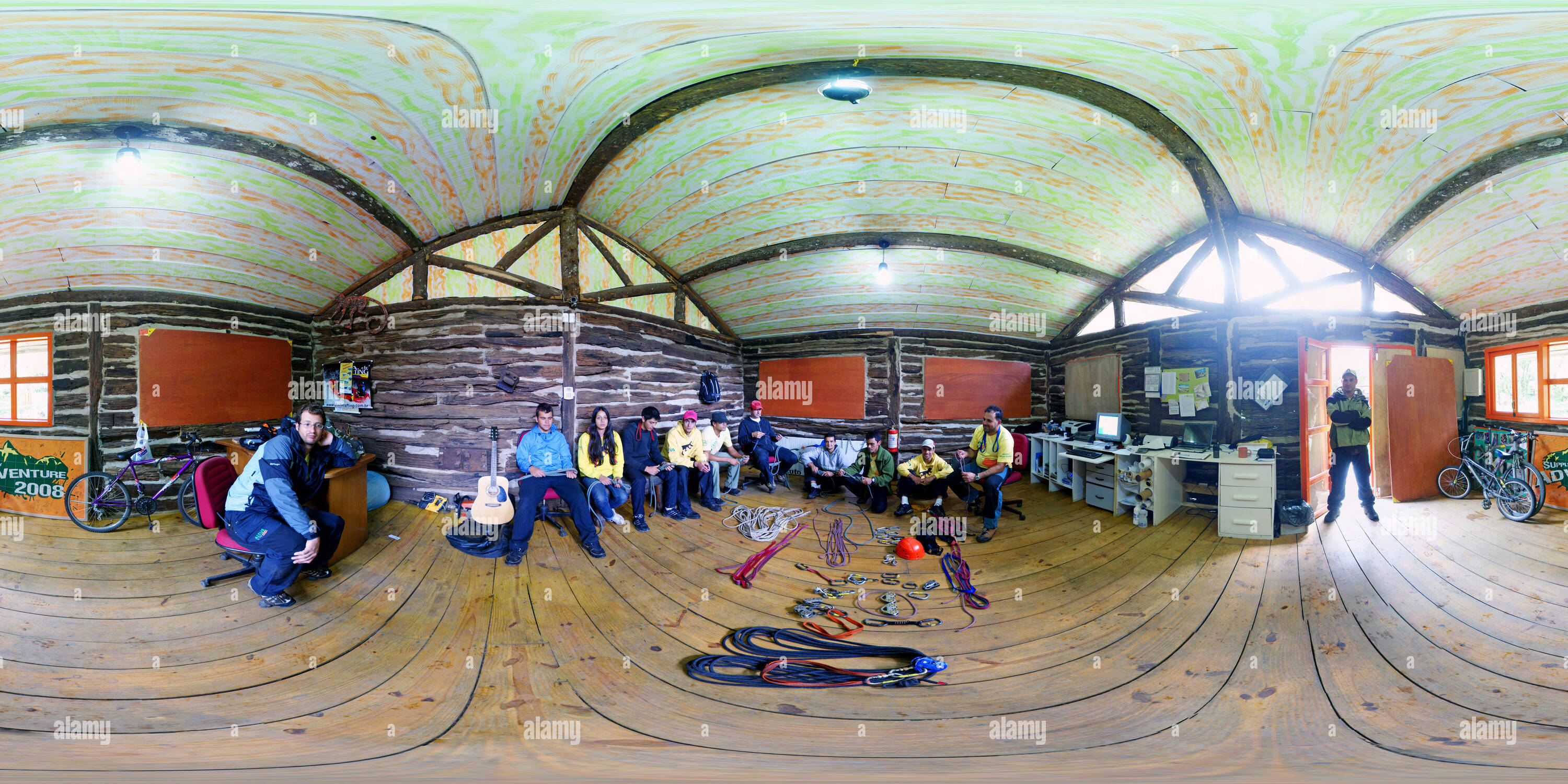 360 Grad Panorama Ansicht von Workshop Altus Turismo Ecológico
