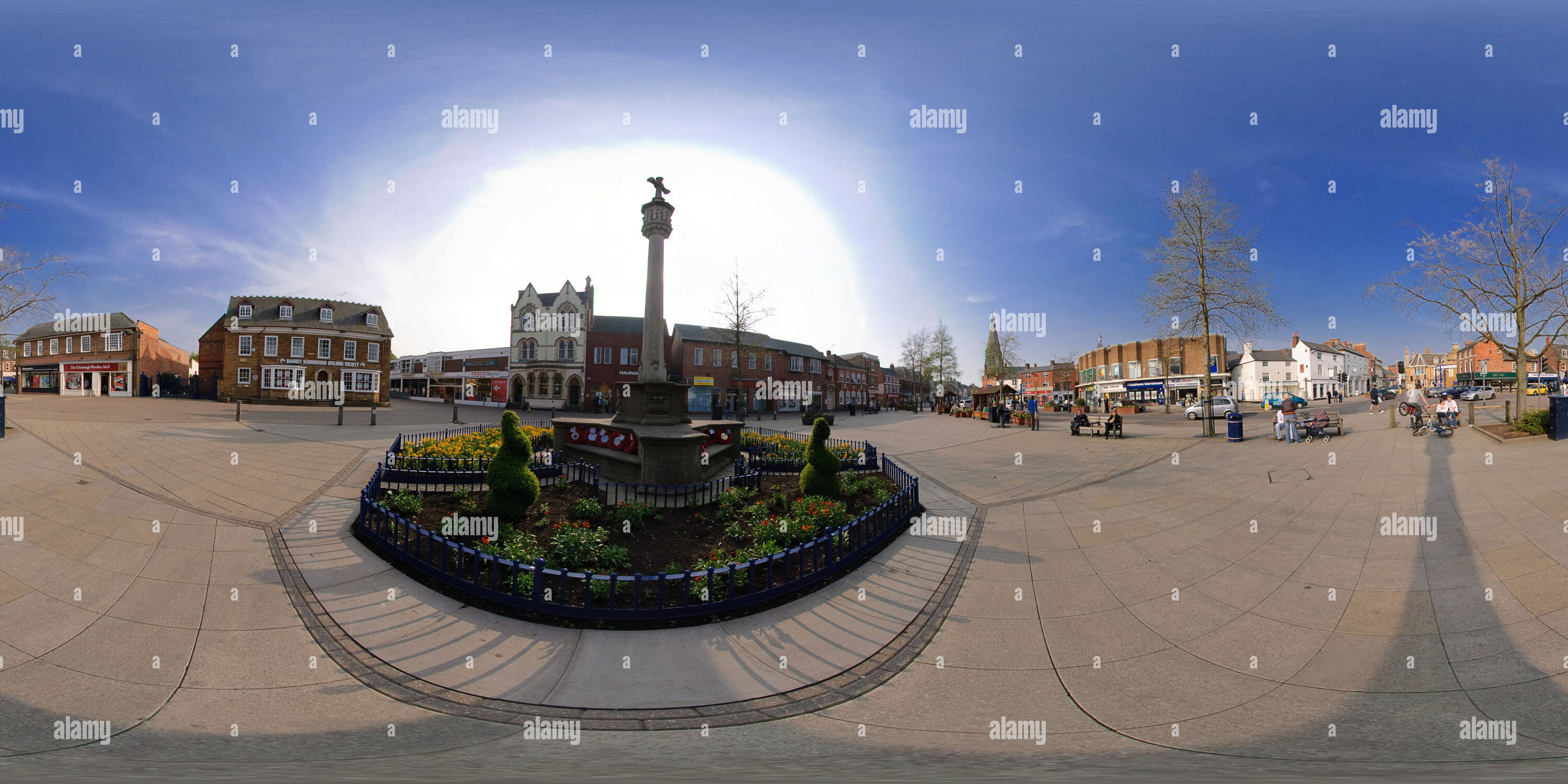 Der quadratische markt harborough Fotos und Bildmaterial in hoher