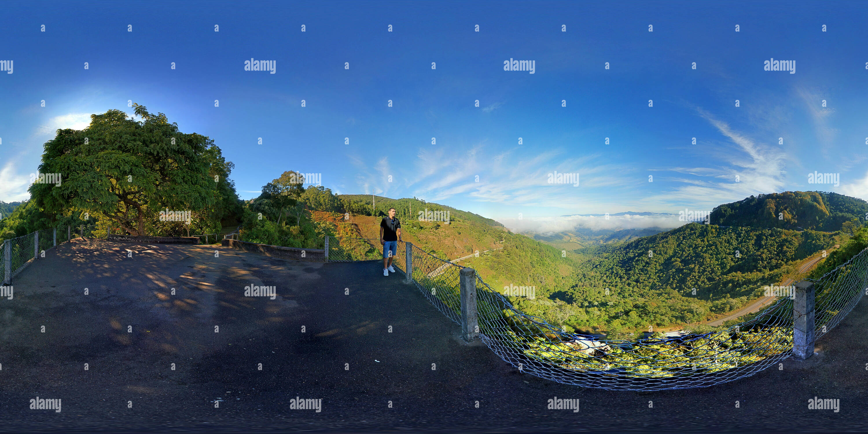 360 Grad Panorama Ansicht von Manoel Carneiro keine Mirante do Lenz