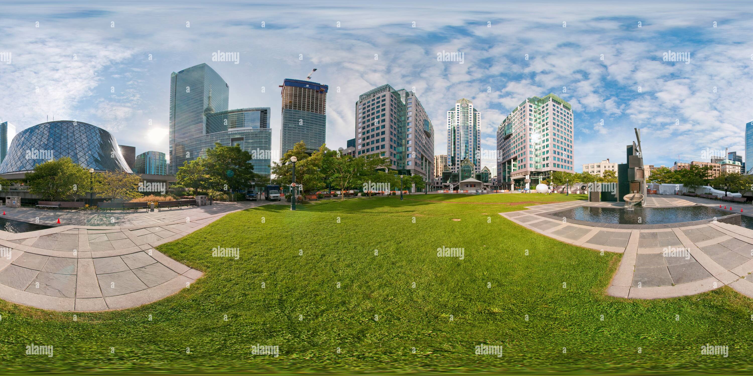 360 Grad Panorama Ansicht von Roy Thompson Hall - Toronto International Film Festival