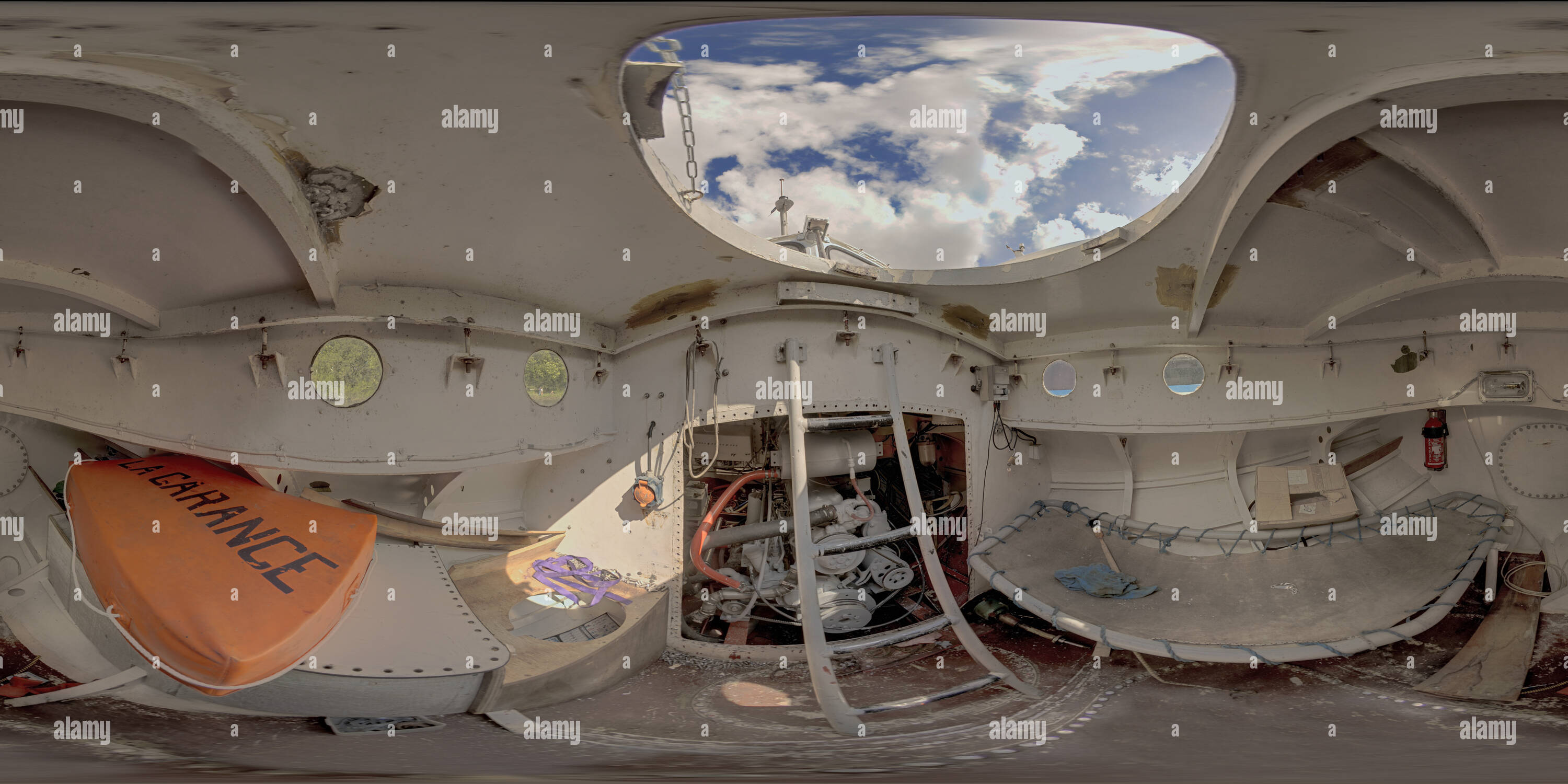 360 Grad Panorama Ansicht von Futur Musee Remorqueur S7