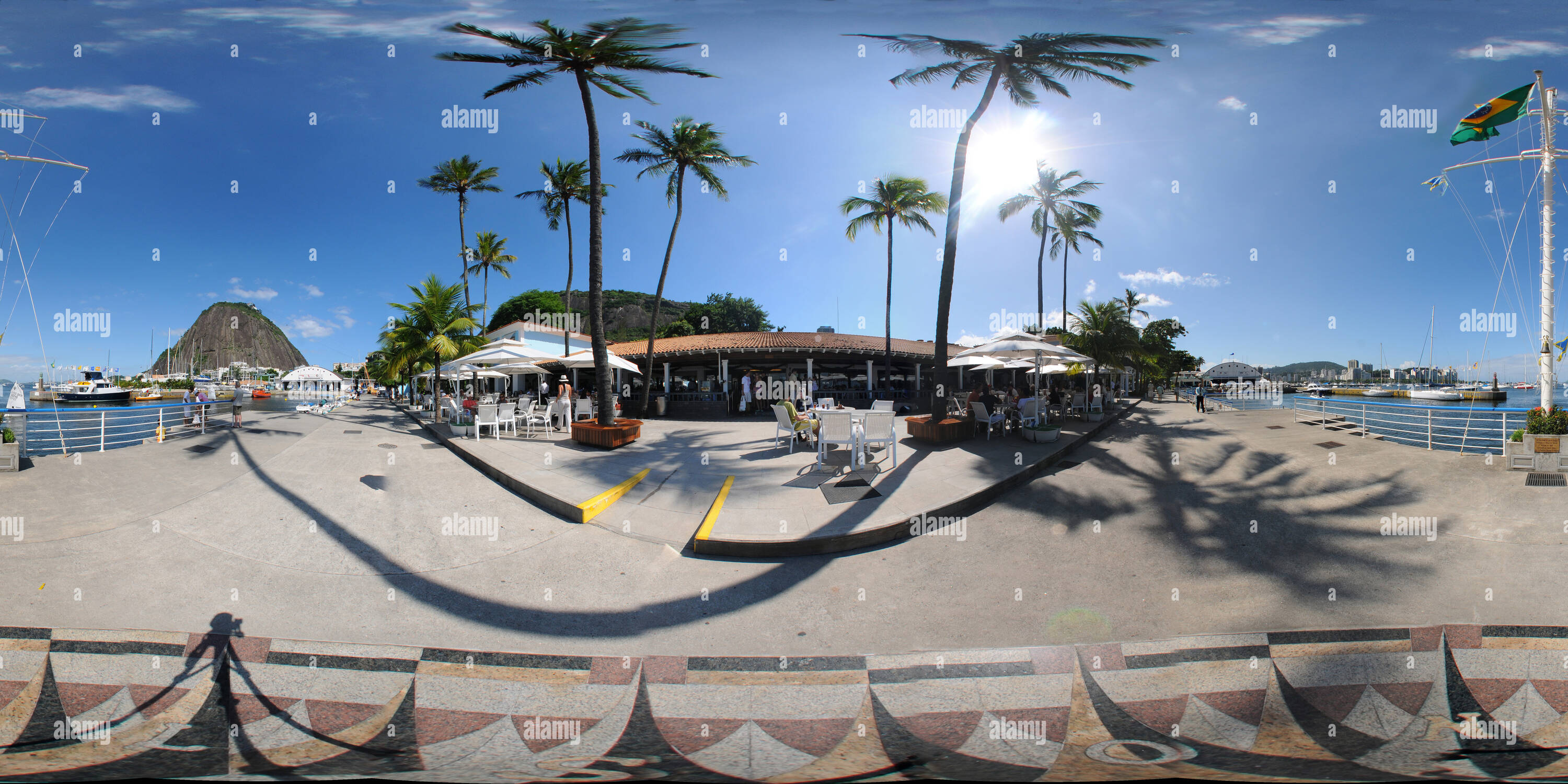 360 Grad Panorama Ansicht von Varanda ICRJ