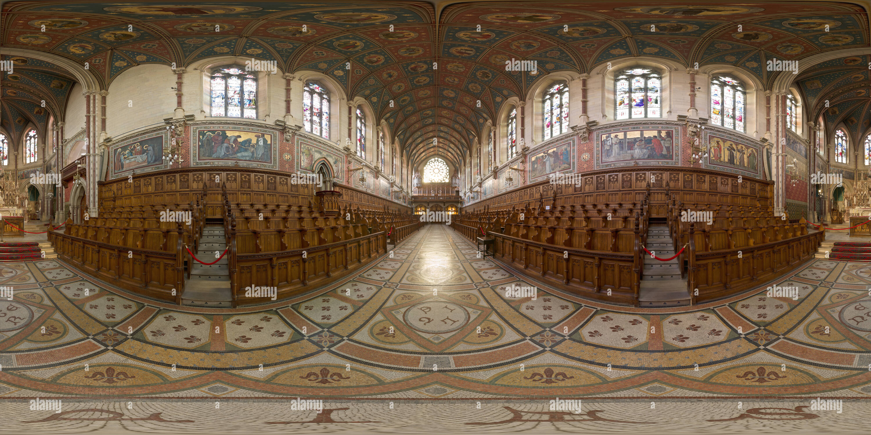 360 Grad Panorama Ansicht von Kapelle, St. Patrick's College in Maynooth