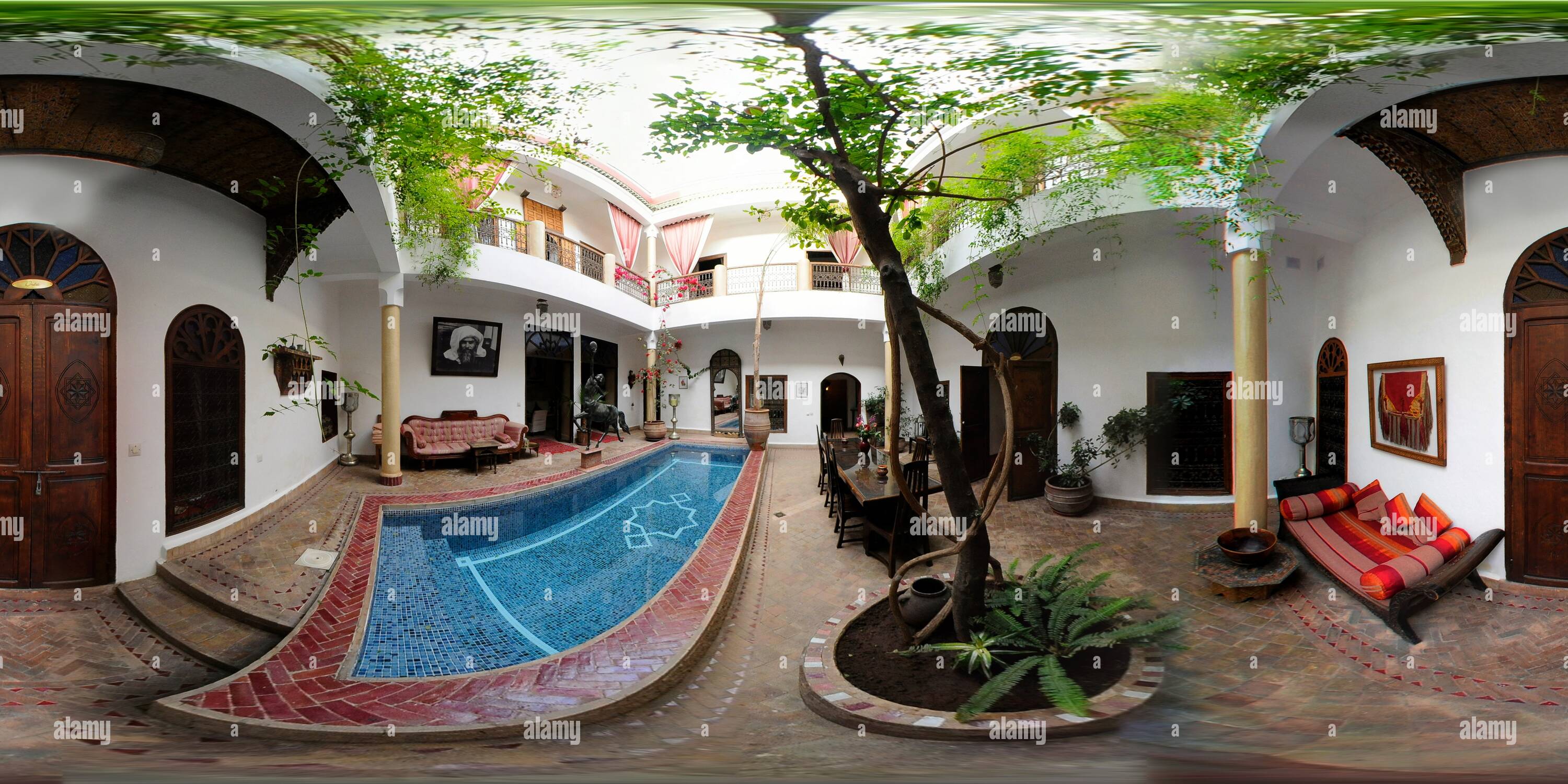 360 Grad Panorama Ansicht von Riad El Zohar aus