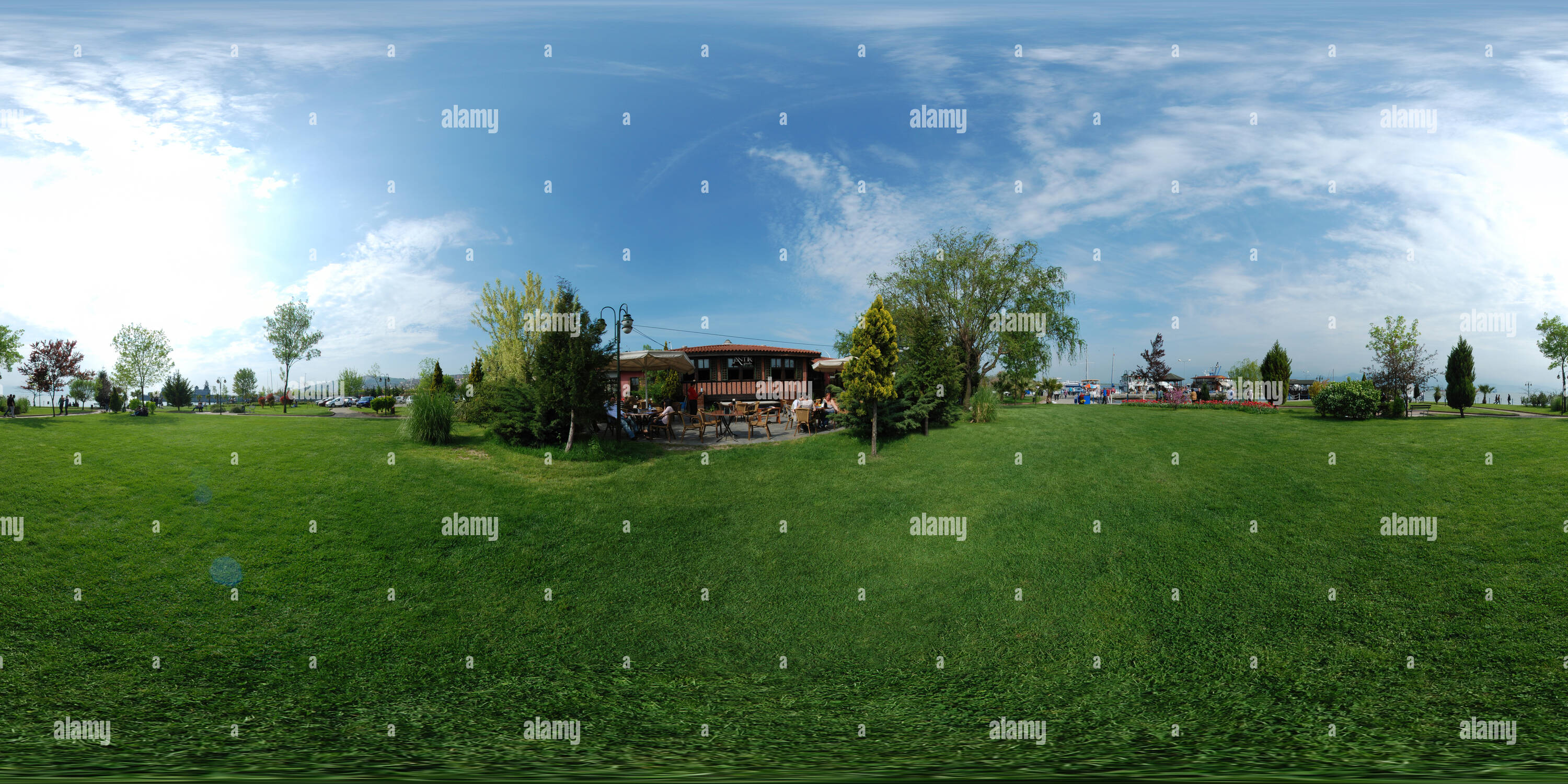 360 Grad Panorama Ansicht von Antik Pub - Genel Görünüm