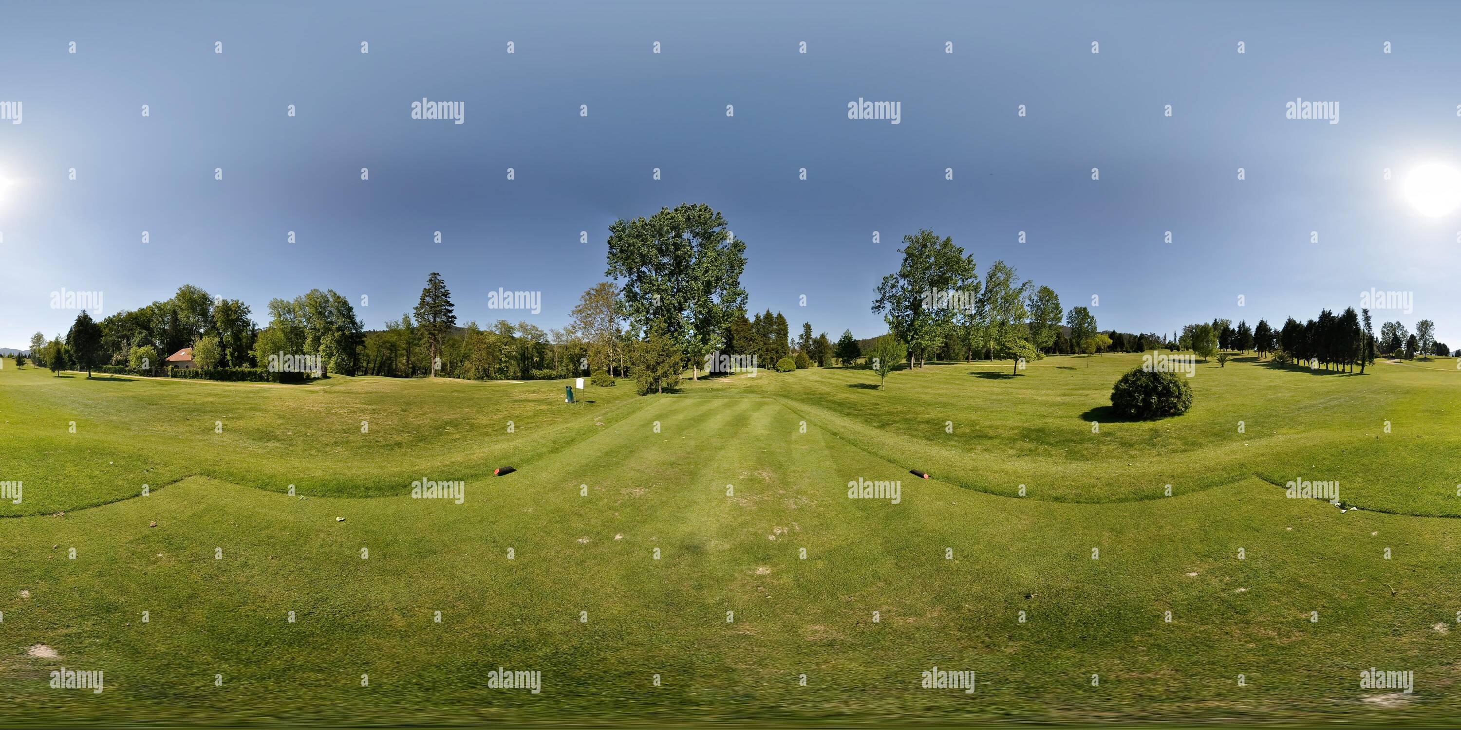 360 Grad Panorama Ansicht von Cae-Golf del Balneario de Mondariz