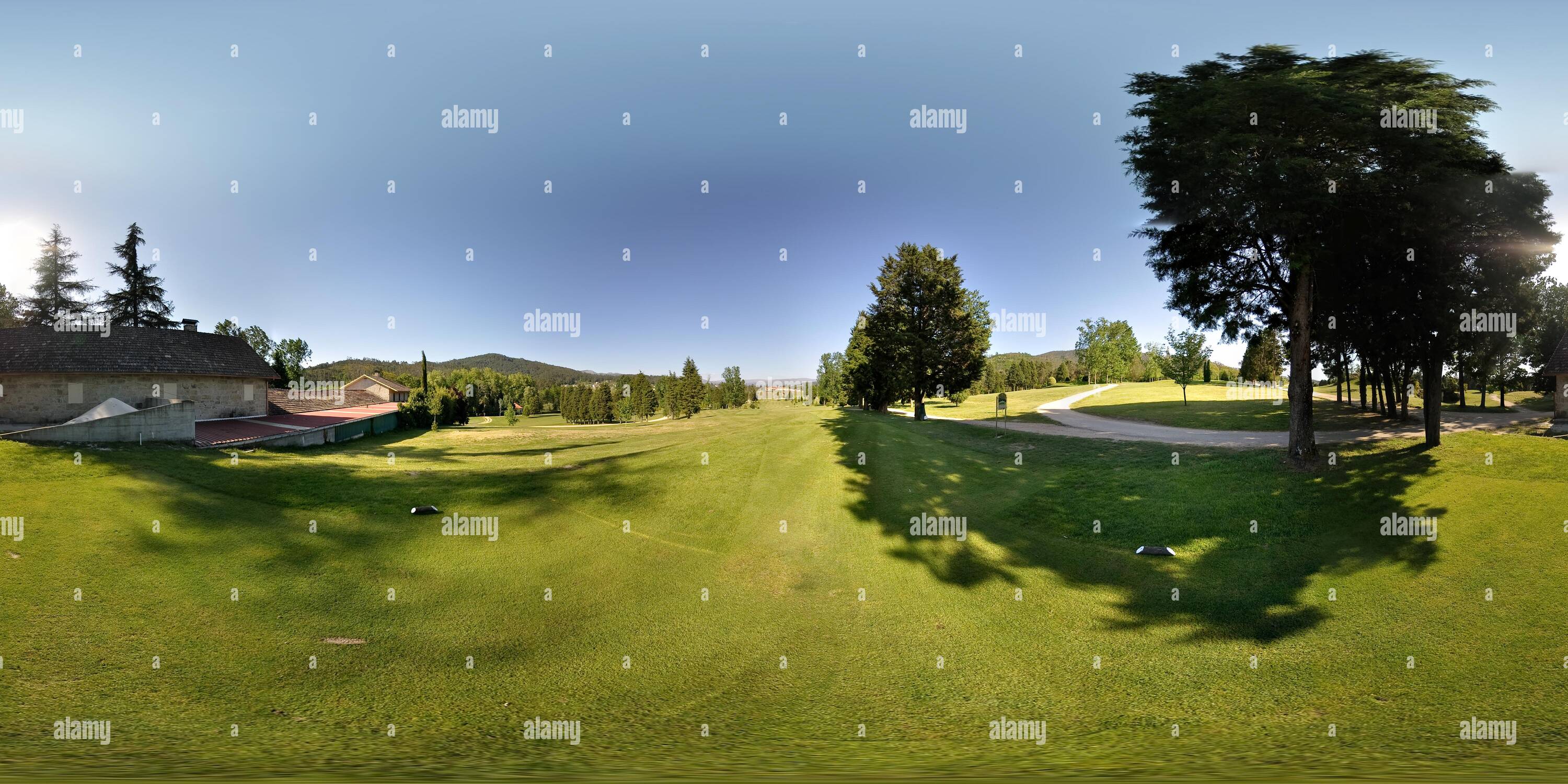 360 Grad Panorama Ansicht von Cae-Golf del Balneario de Mondariz