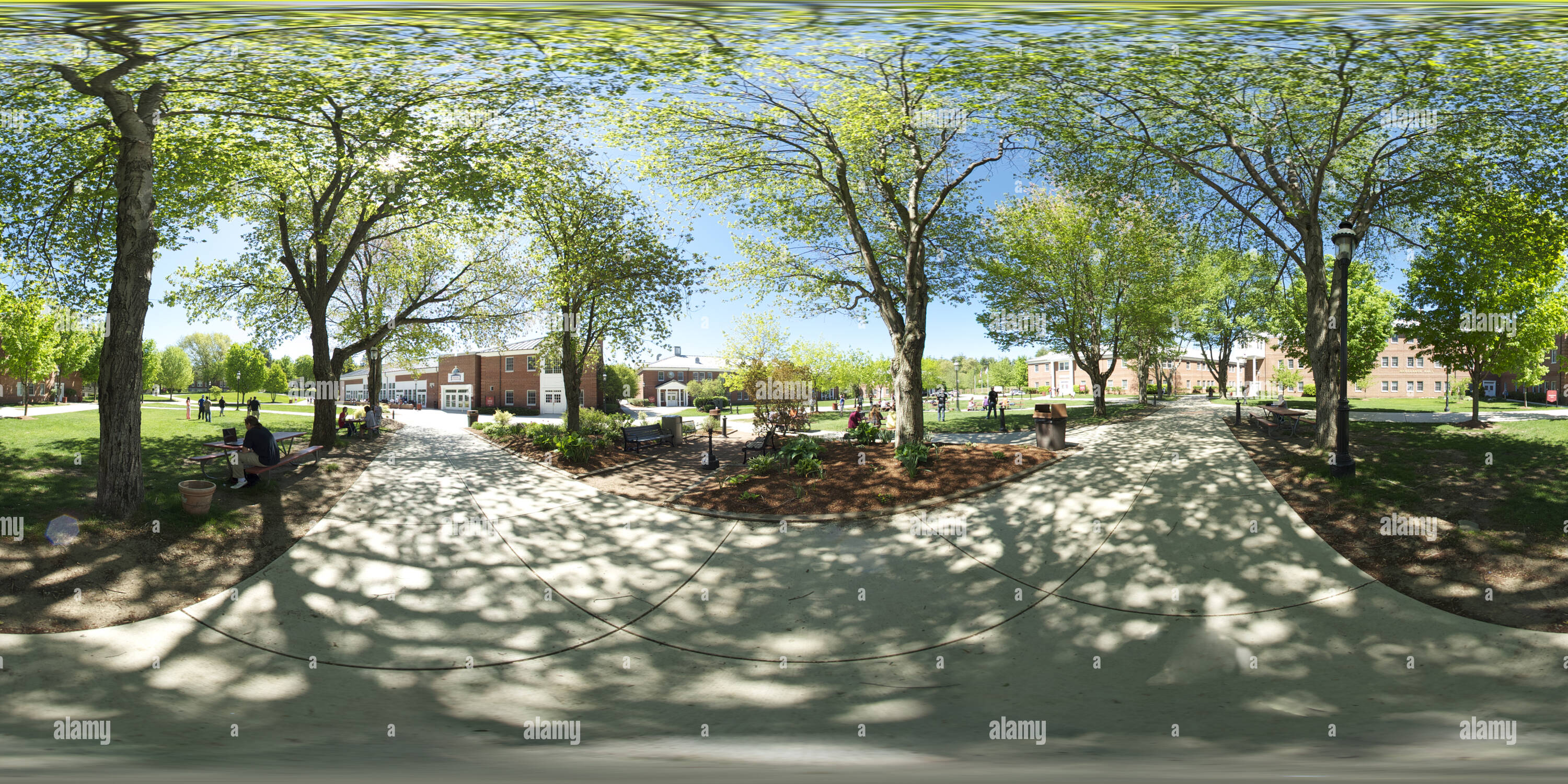 360 Grad Panorama Ansicht von Middlesex Community College