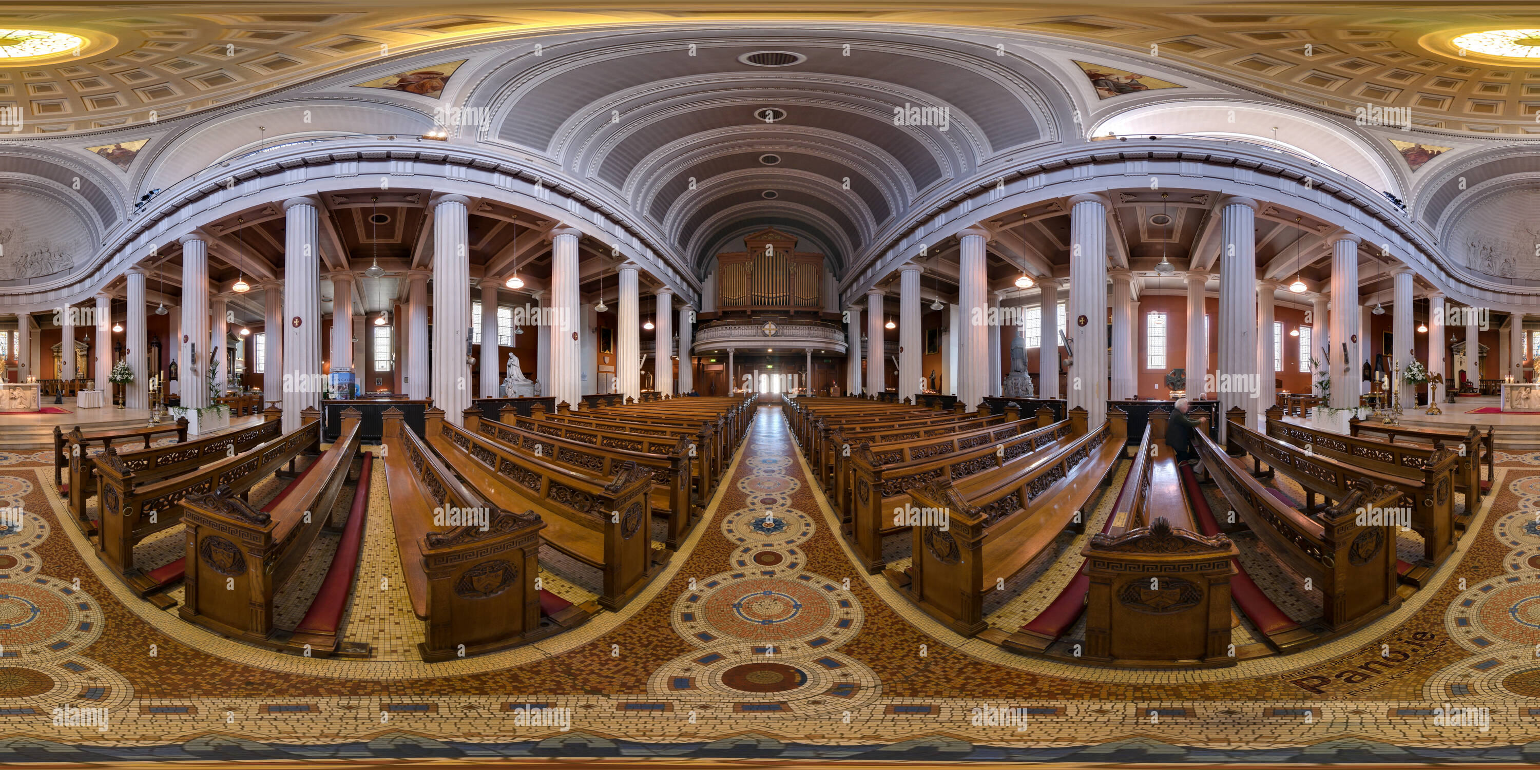 360 Grad Panorama Ansicht von St. Mary's Pro Kathedrale