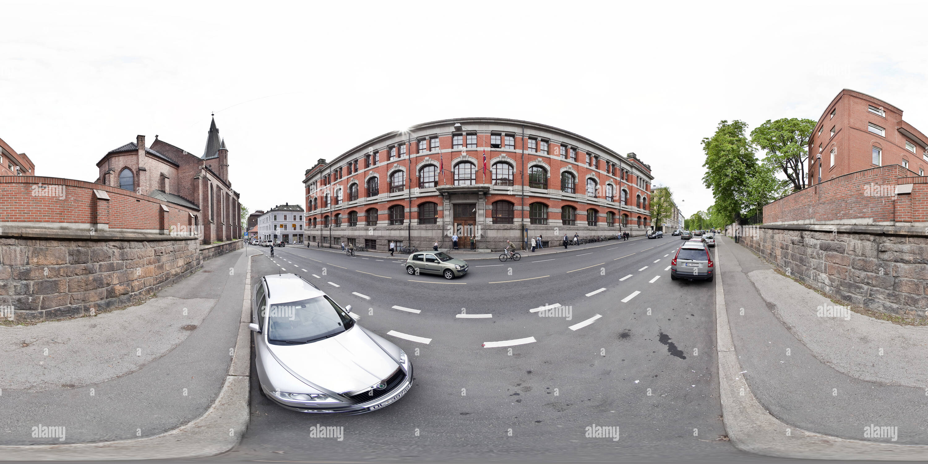 360 Grad Panorama Ansicht von Oslo Nationale Akademie der Kunst SHKS