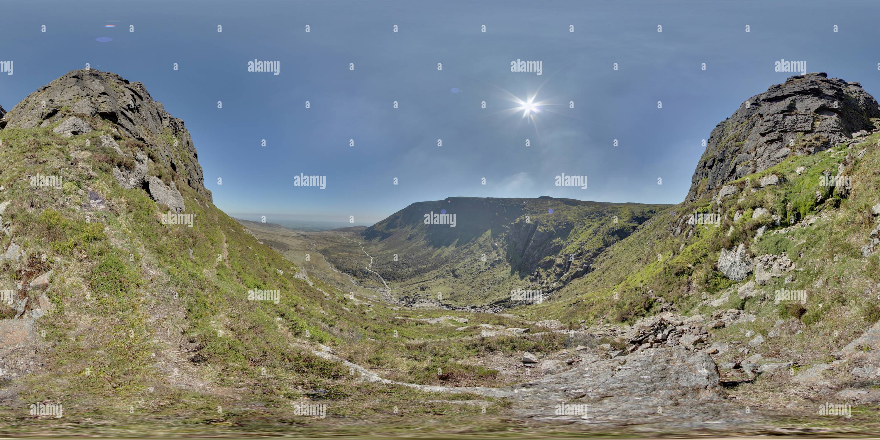 360 Grad Panorama Ansicht von Mahon Falls