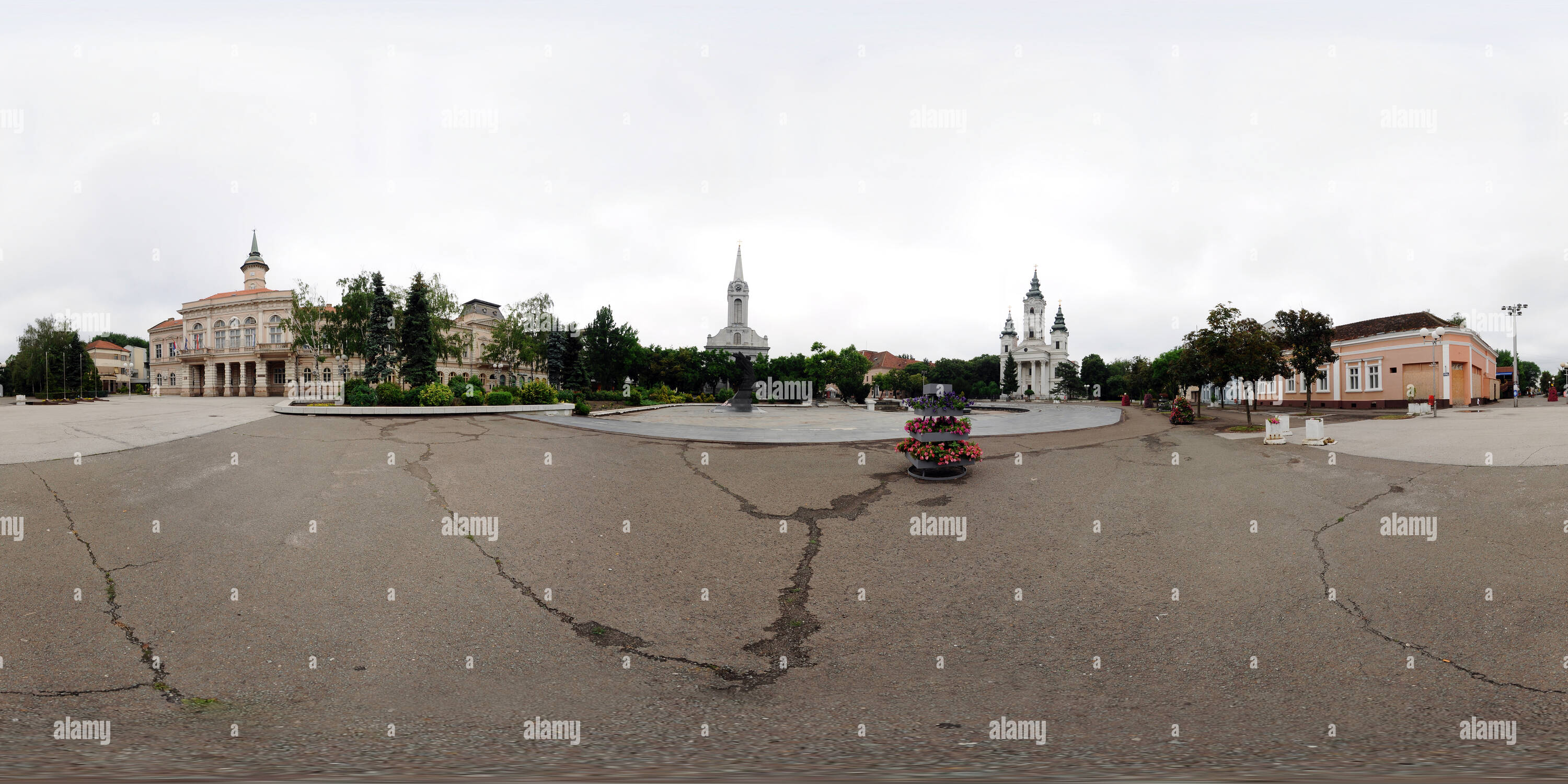 360 Grad Panorama Ansicht von Becej, Vojvodina