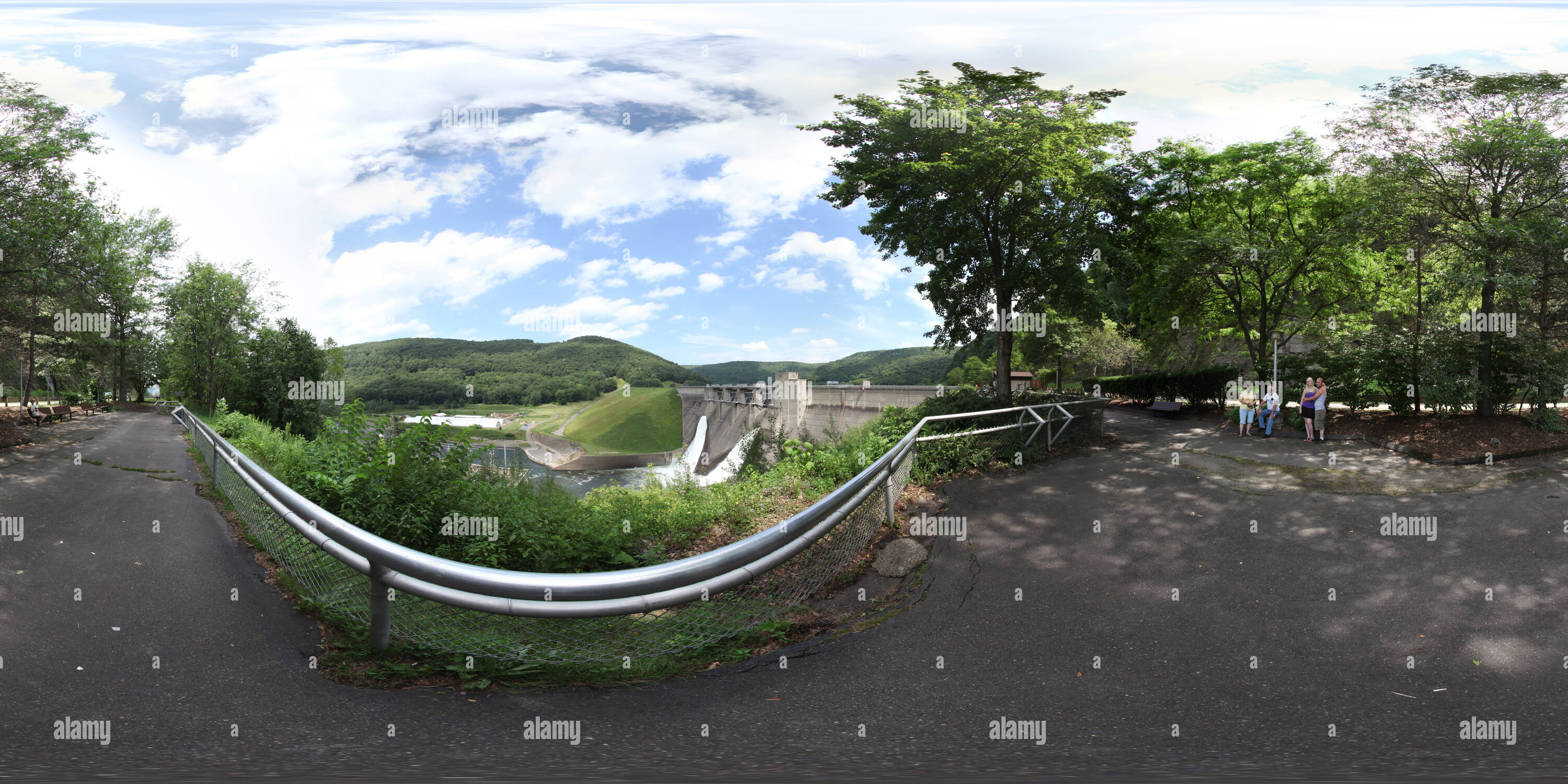 360 Grad Panorama Ansicht von Kinzua Dam