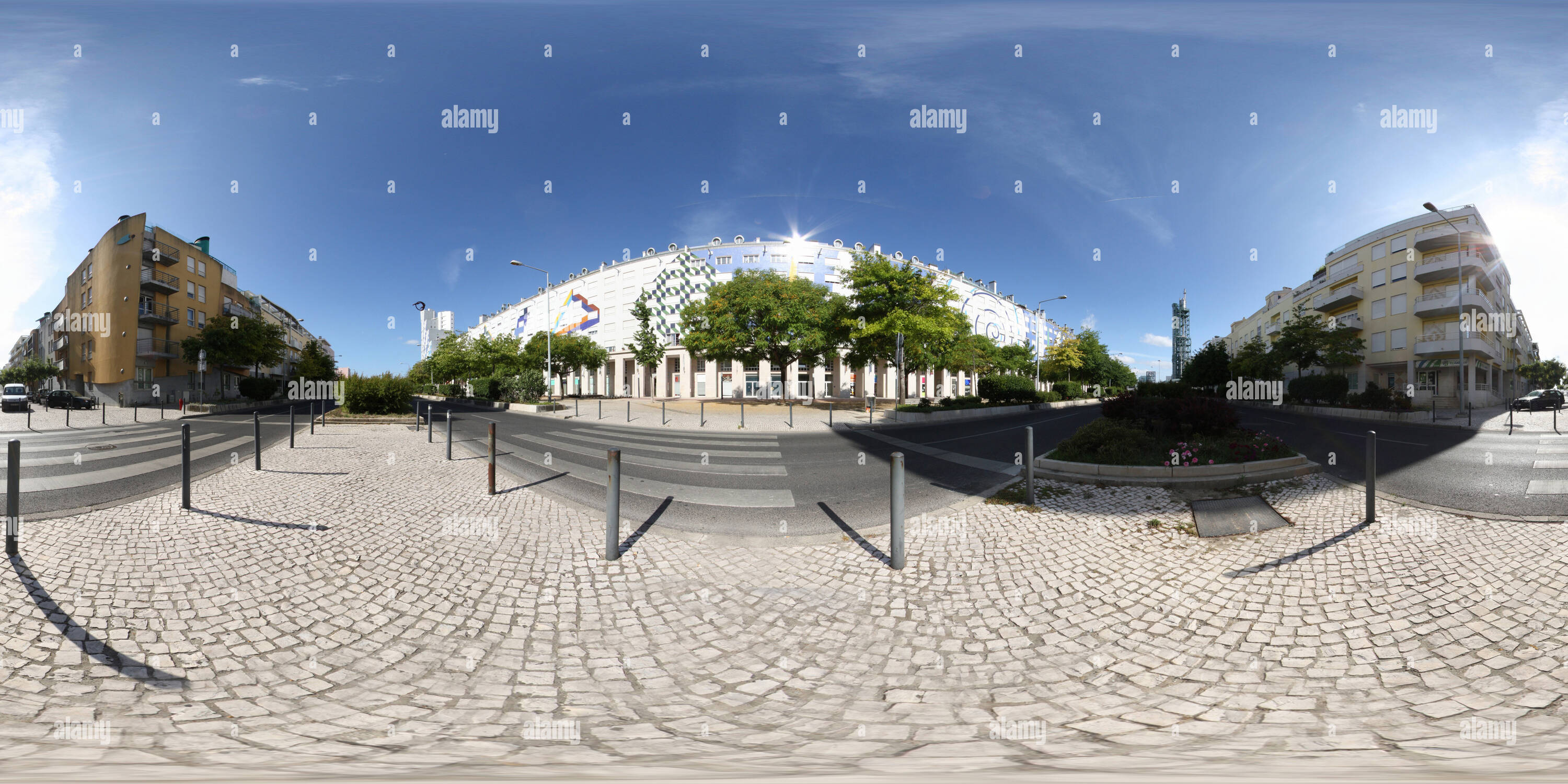 360 Grad Panorama Ansicht von Galp Turm