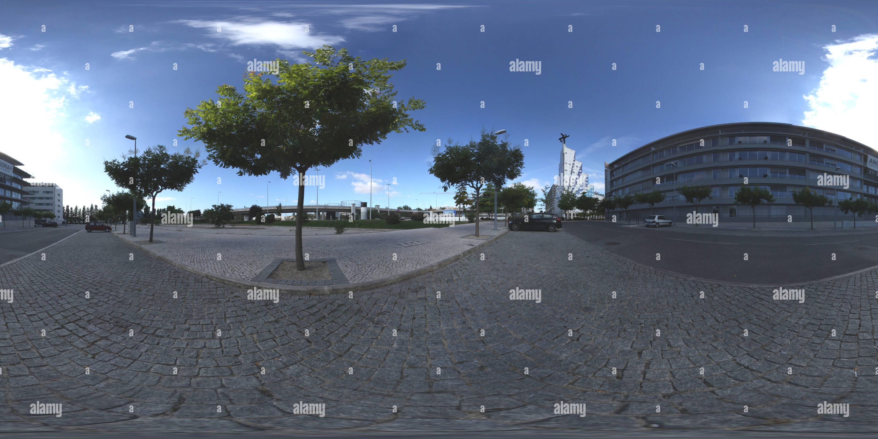 360 Grad Panorama Ansicht von Alameda dos Oceanos