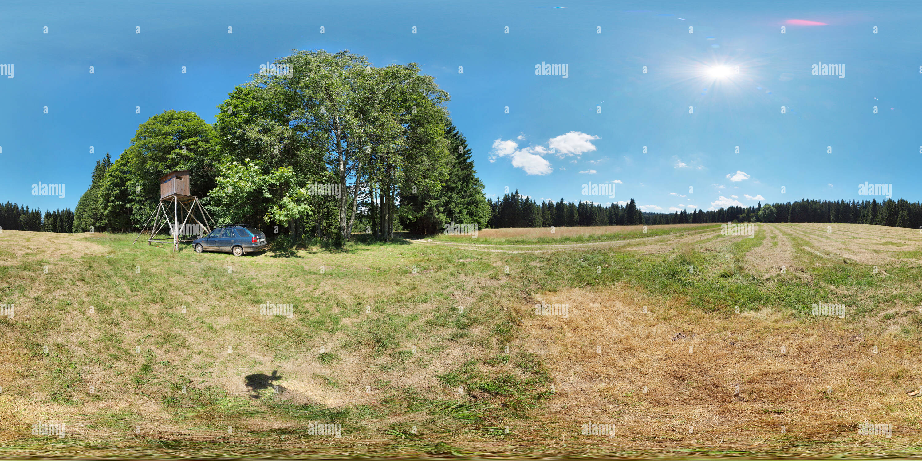 360 Grad Panorama Ansicht von Ausgehen