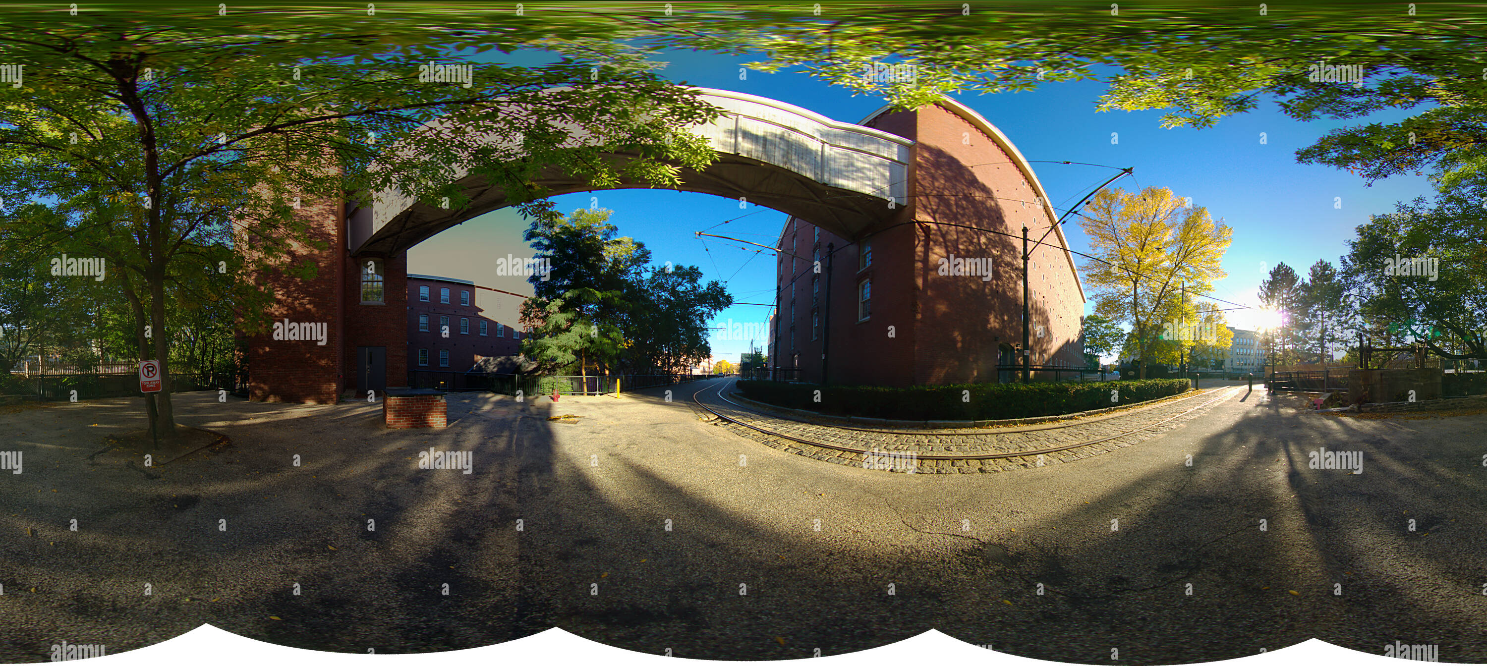 360 Grad Panorama Ansicht von Lowell Masse