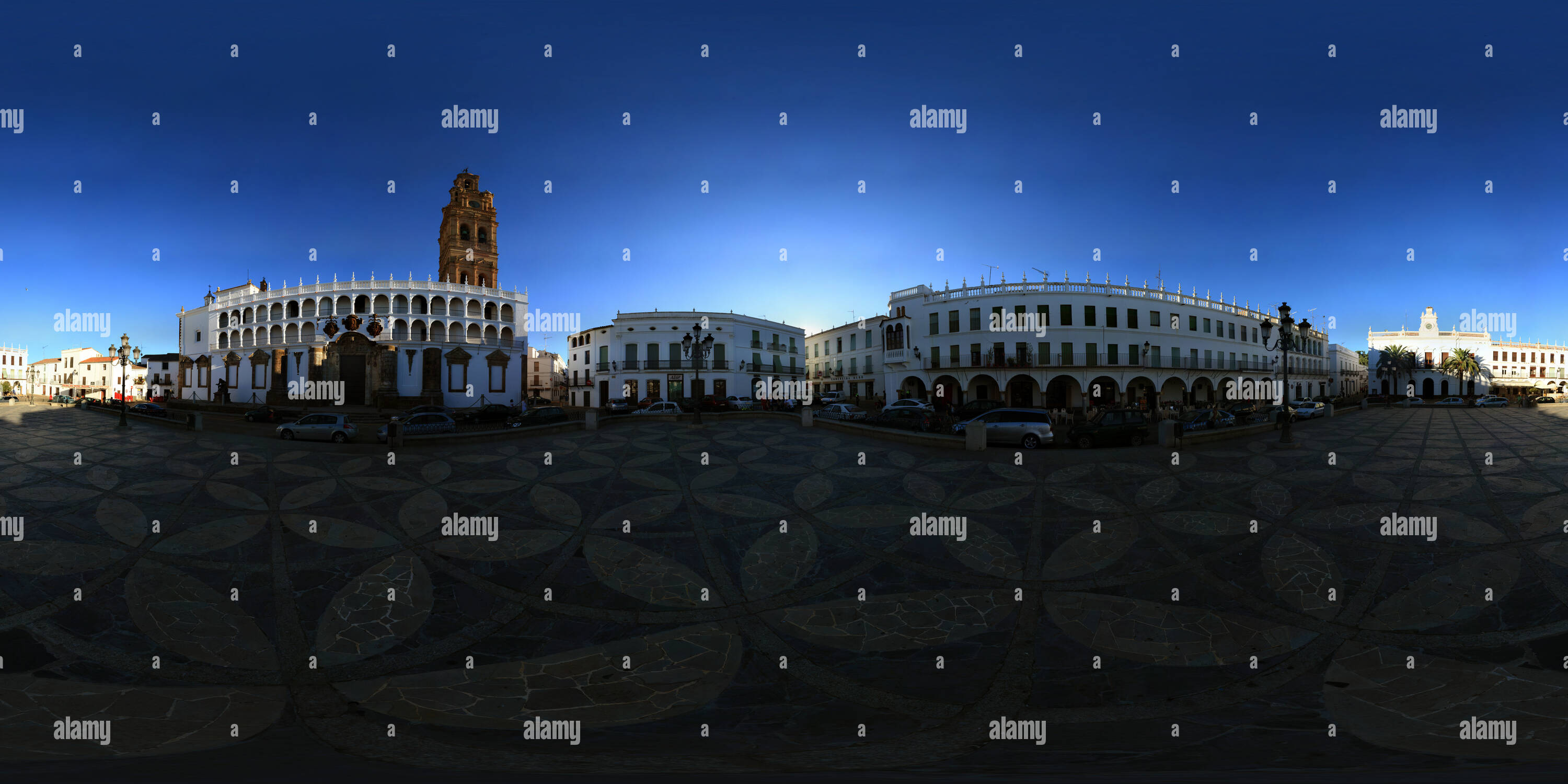 360 Grad Panorama Ansicht von Llerena