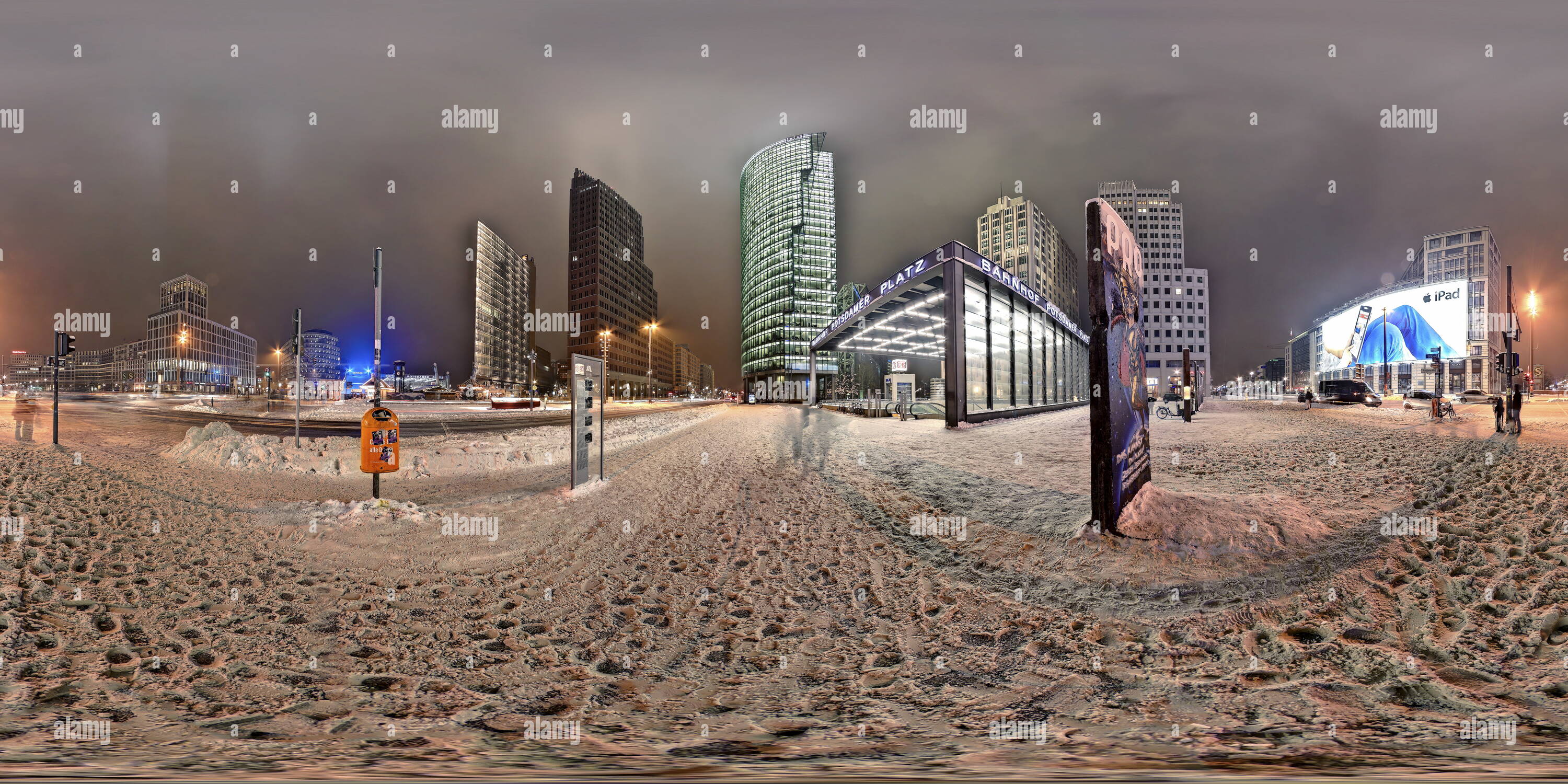 360 Grad Panorama Ansicht von Berlin - Potsdamer Platz