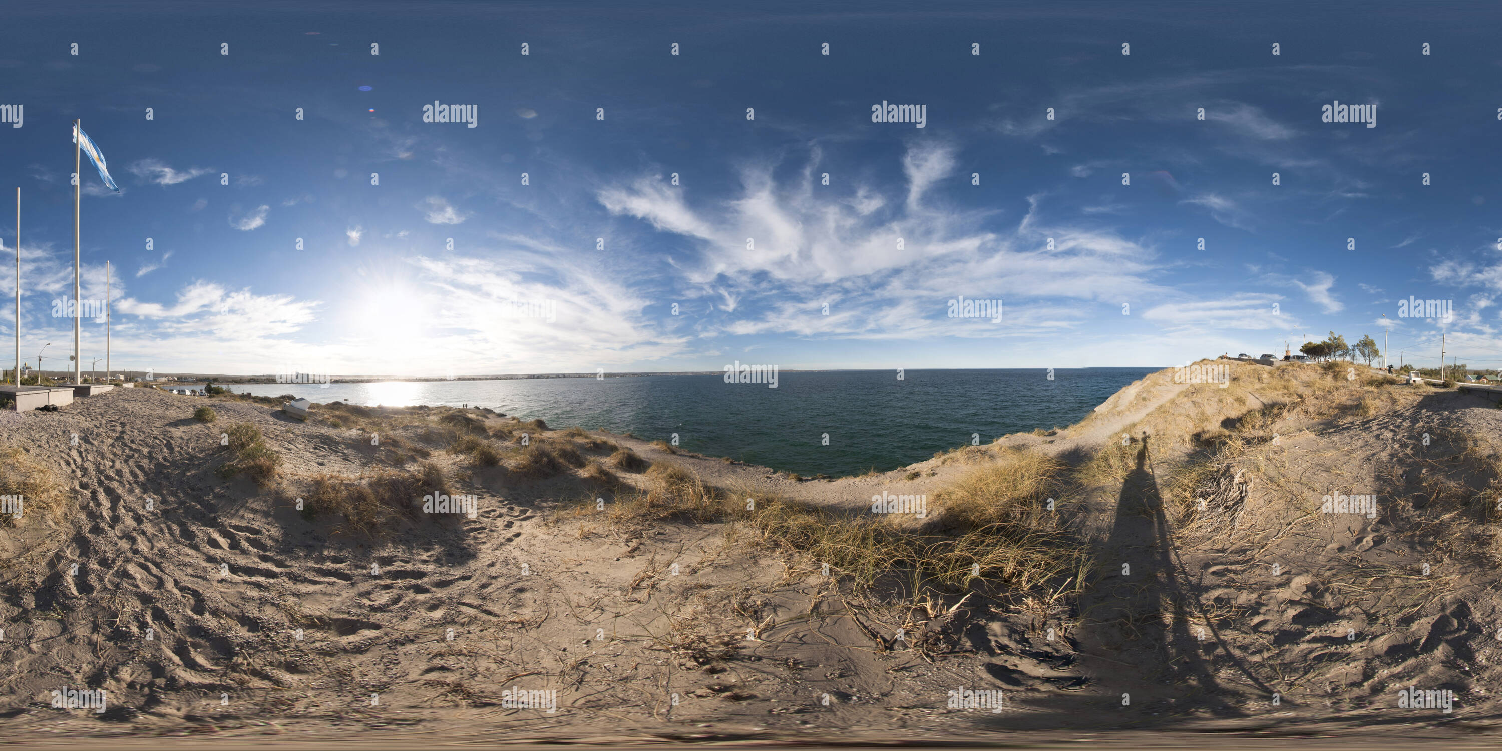 360 Grad Panorama Ansicht von Punta Cuevas