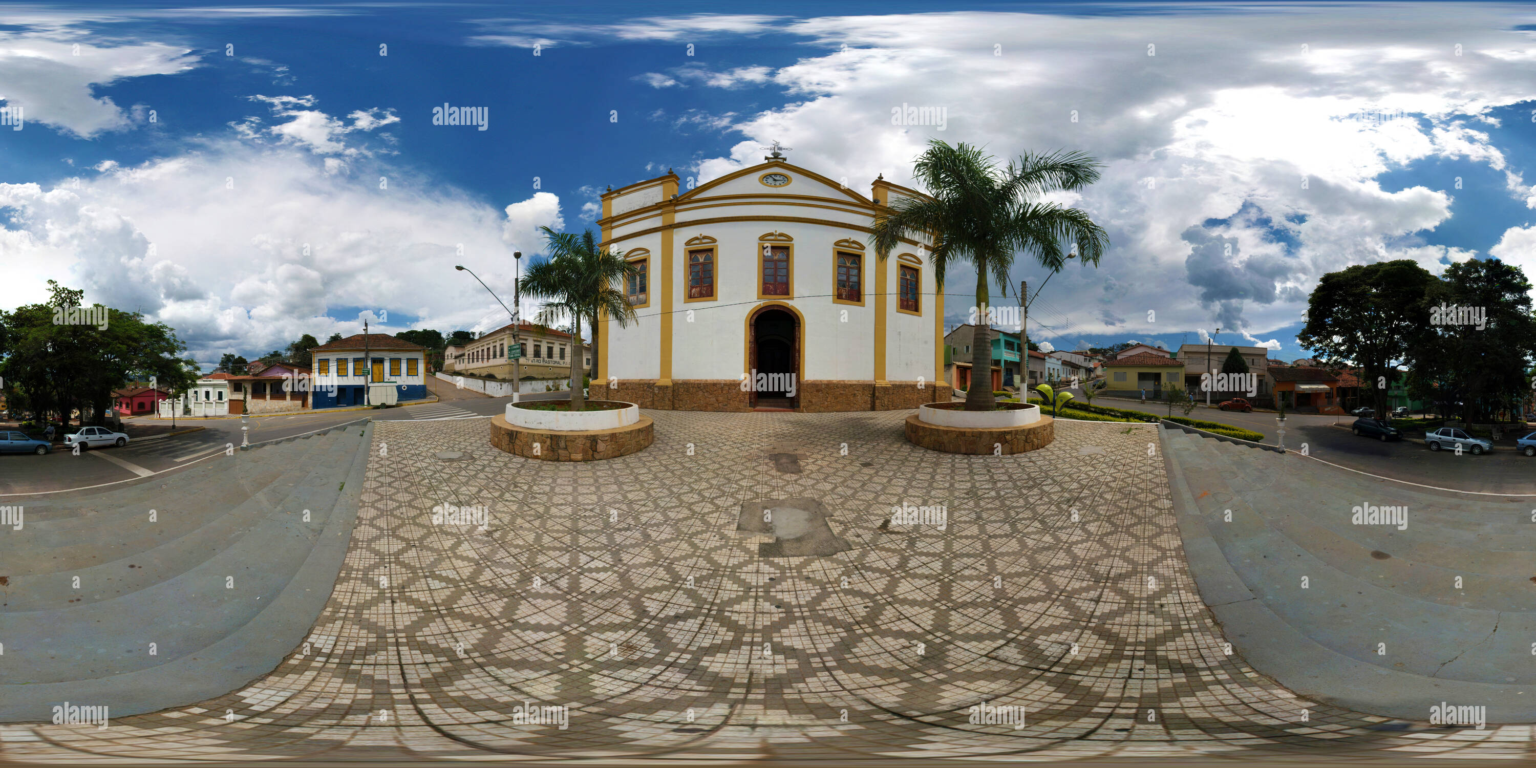 360 Grad Panorama Ansicht von Igreja de Nossa Senhora da Imaculada Conceição de Lagoinha